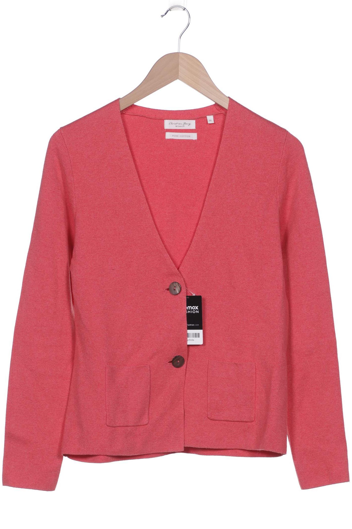 

Christian Berg Damen Strickjacke, pink, Gr. 36
