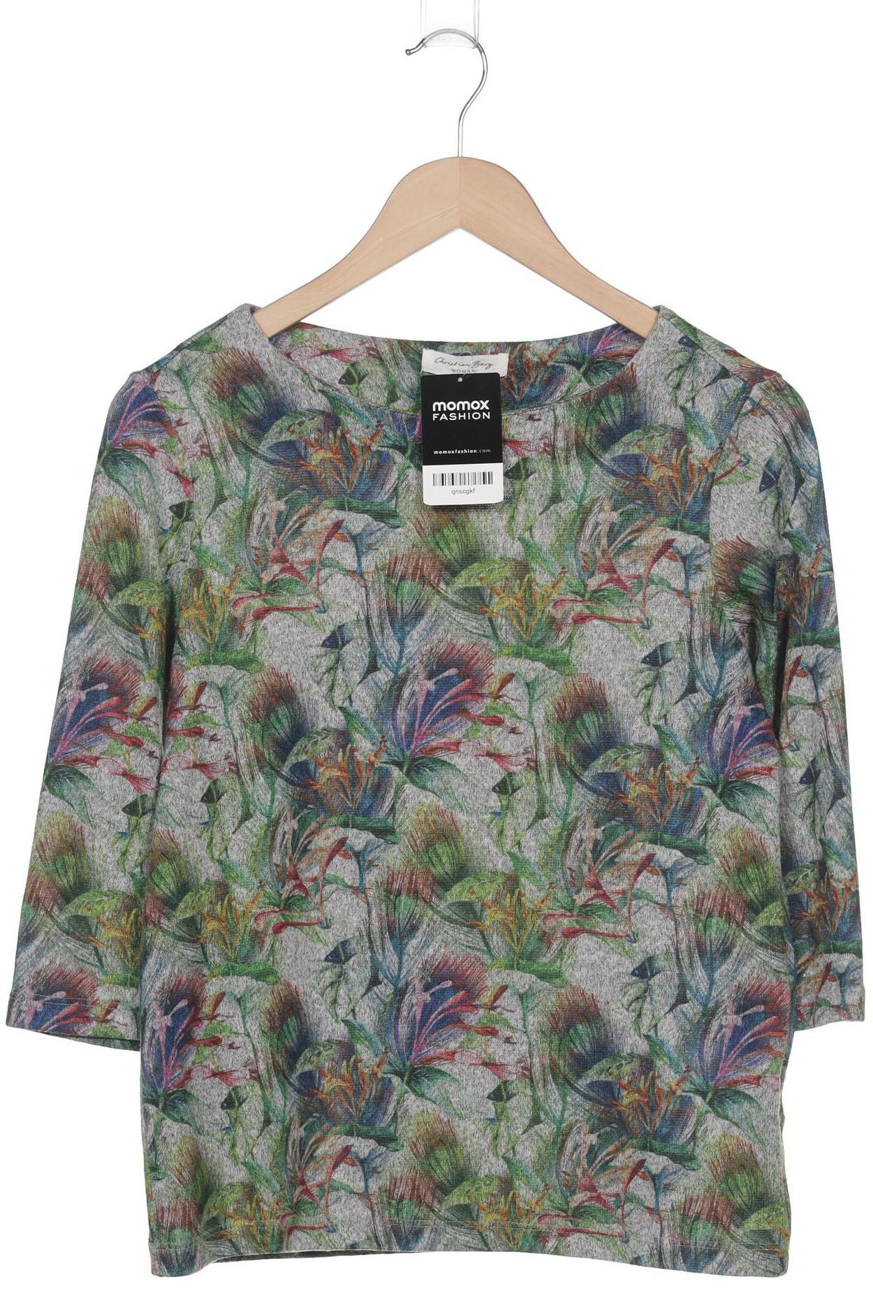 

Christian Berg Damen Langarmshirt, grau, Gr. 34