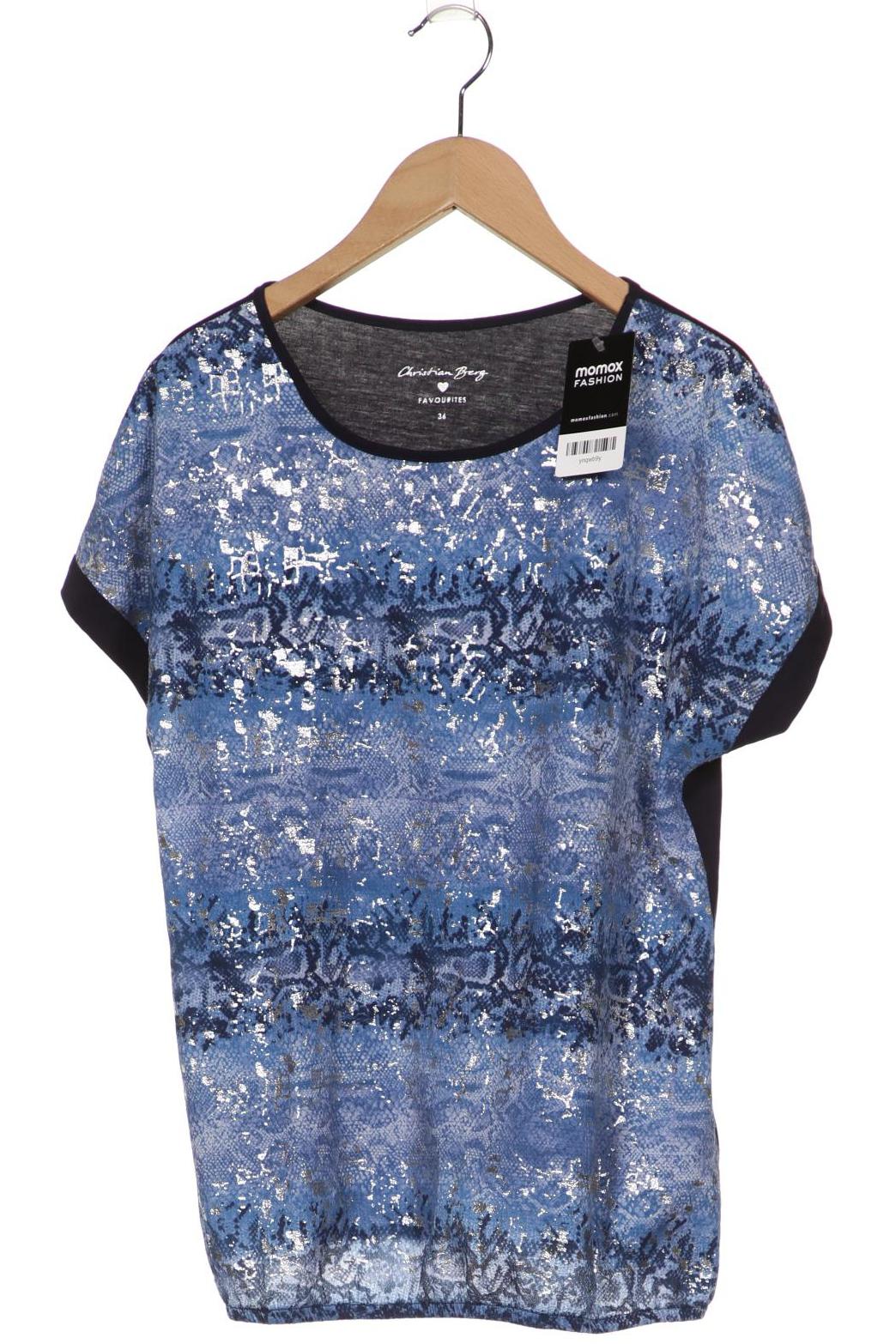 

Christian Berg Damen T-Shirt, marineblau