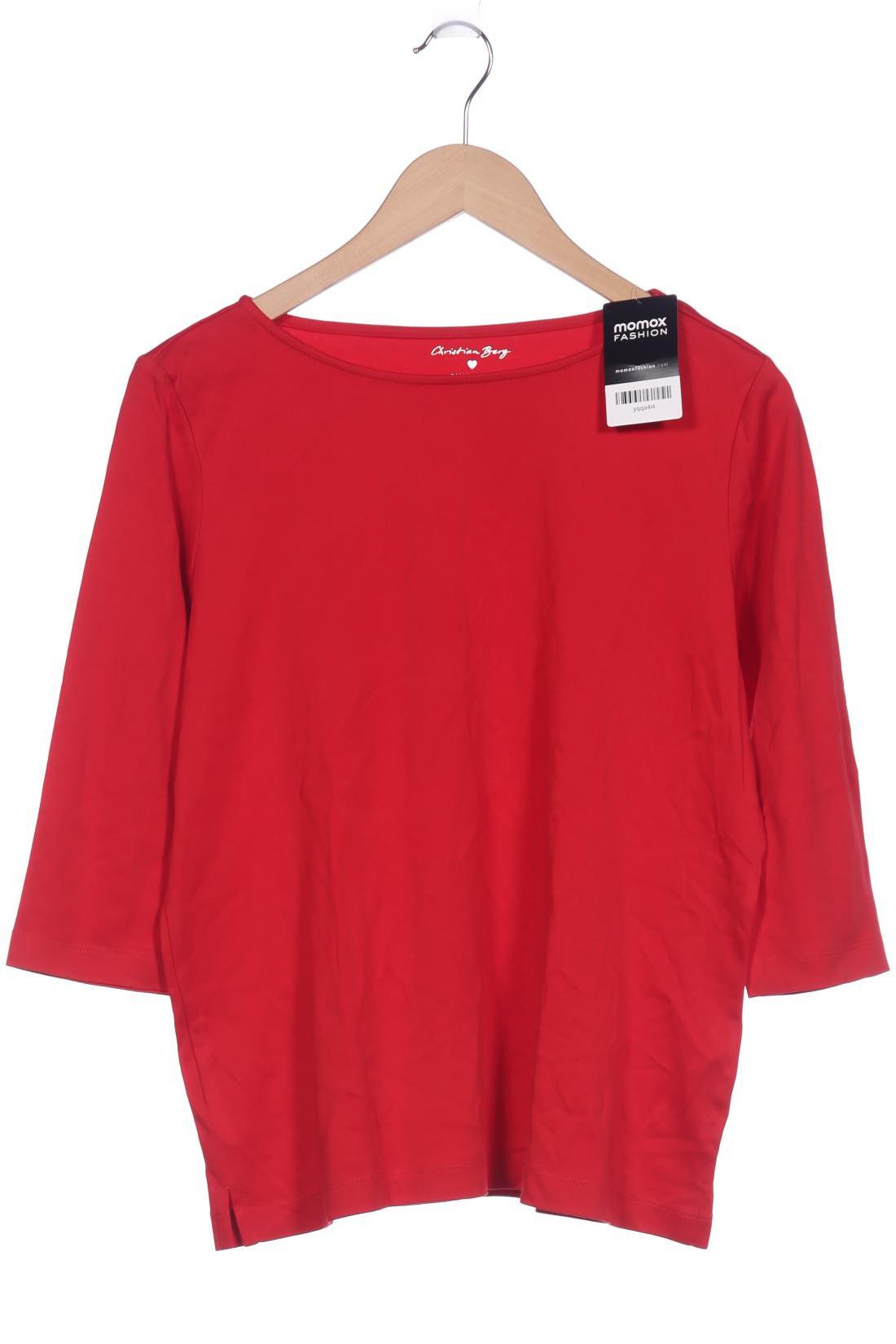 

Christian Berg Damen Langarmshirt, rot, Gr. 44