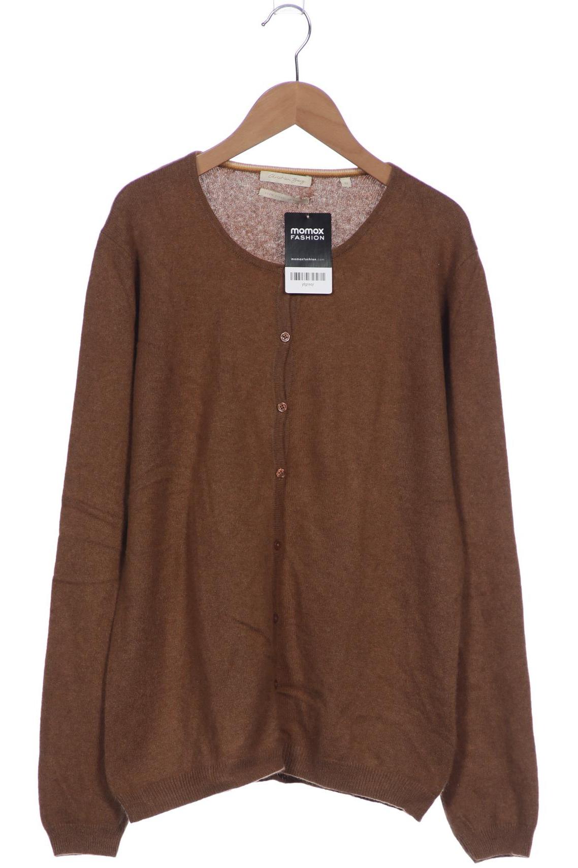 

Christian Berg Damen Strickjacke, braun, Gr. 42
