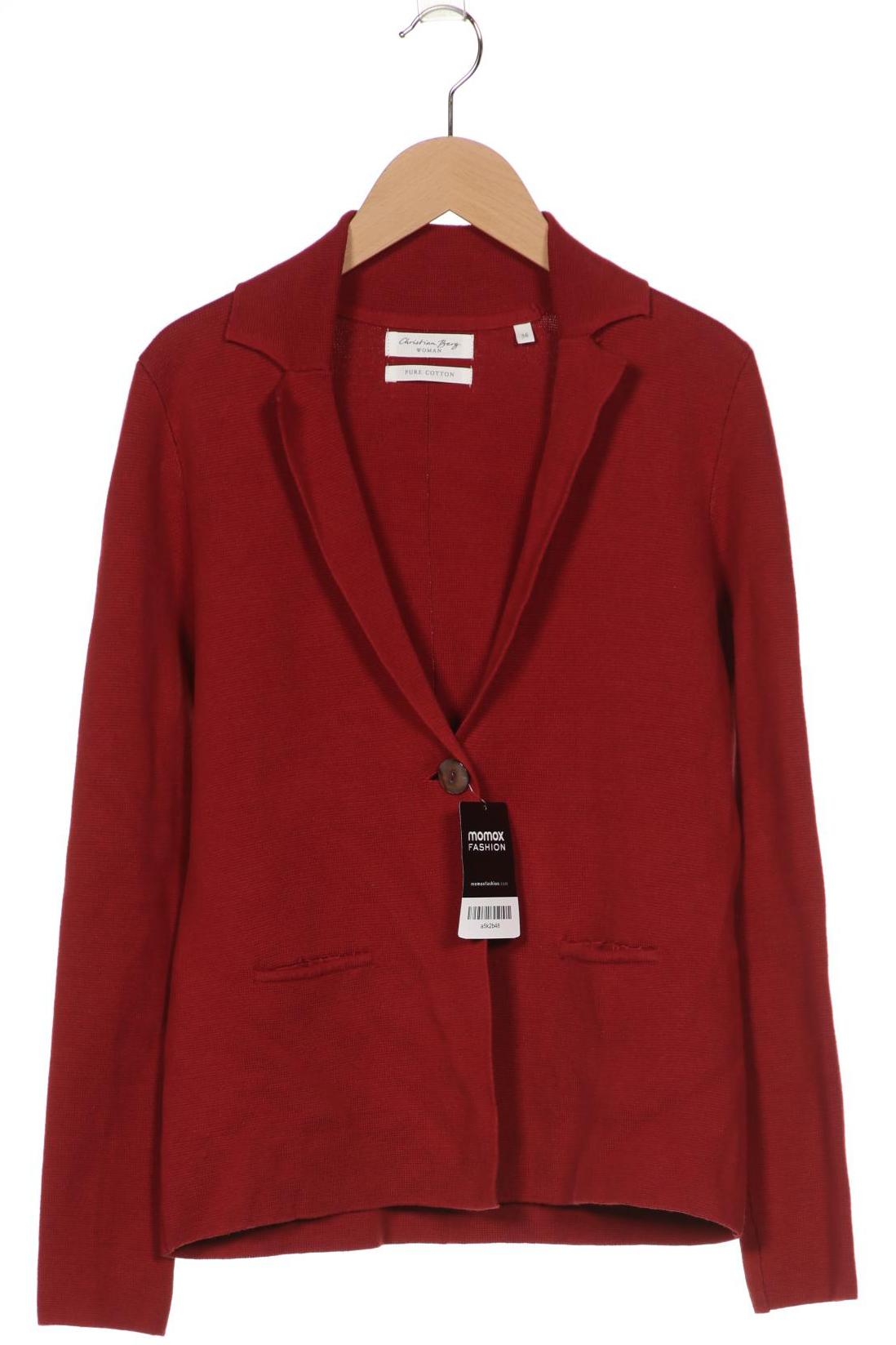 

Christian Berg Damen Strickjacke, rot, Gr. 36