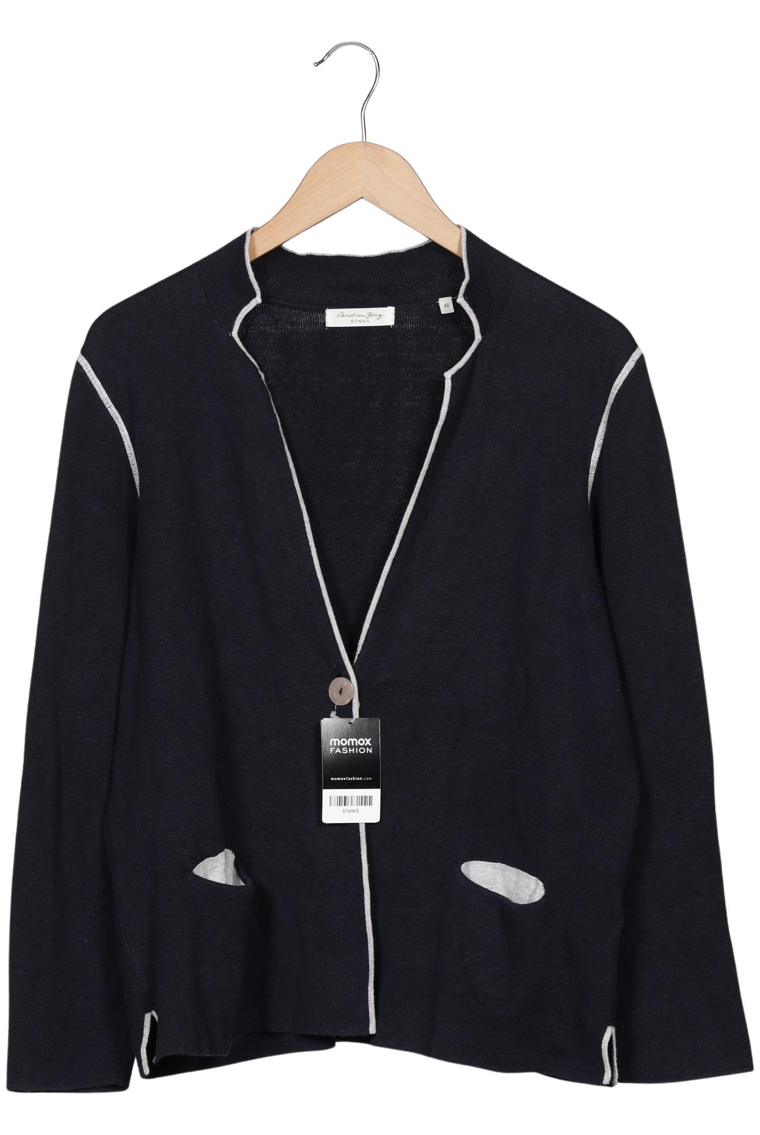 

Christian Berg Damen Strickjacke, marineblau, Gr. 46
