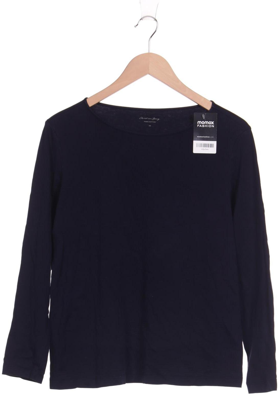 

Christian Berg Damen Langarmshirt, marineblau, Gr. 44