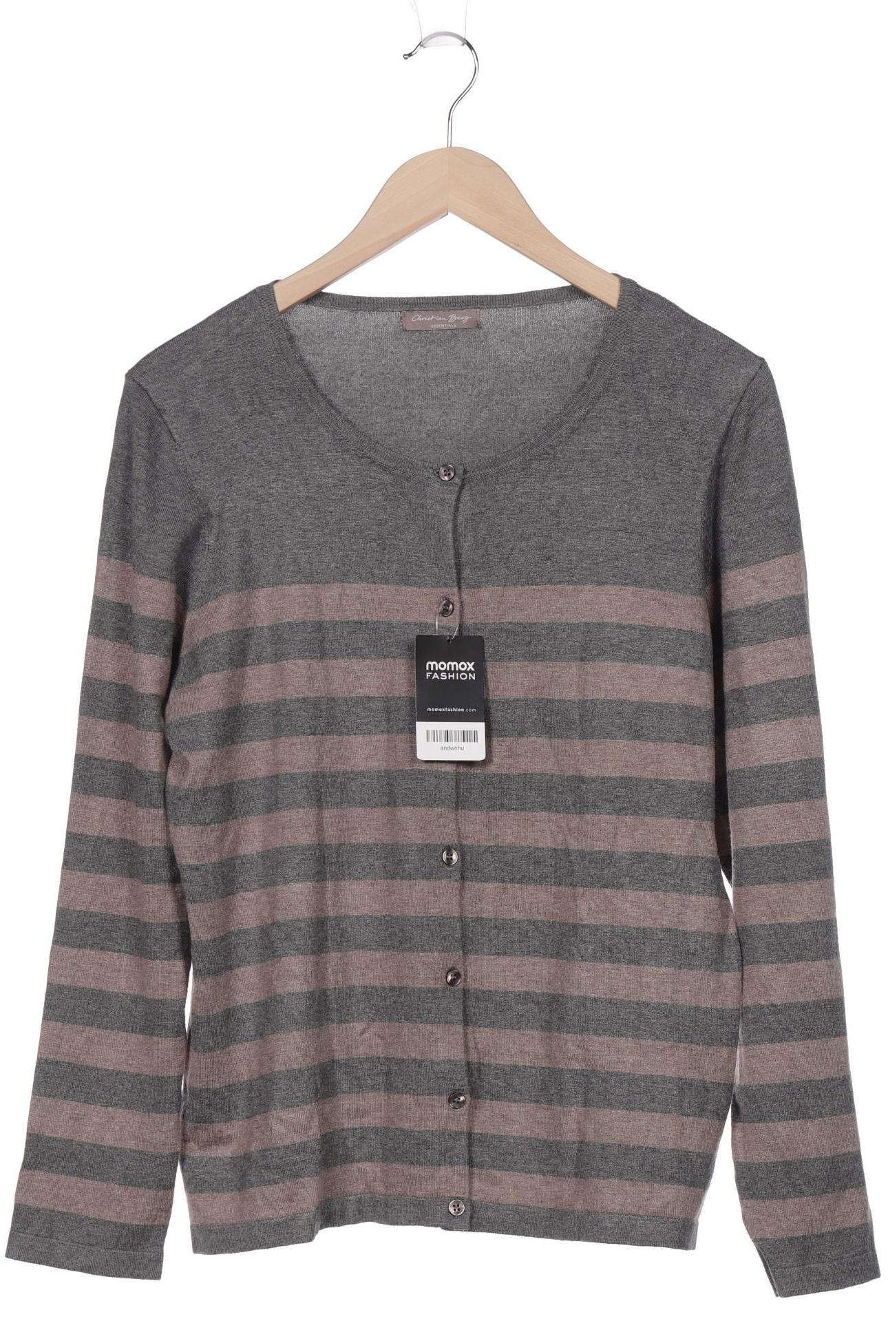 

Christian Berg Damen Strickjacke, grau, Gr. 44