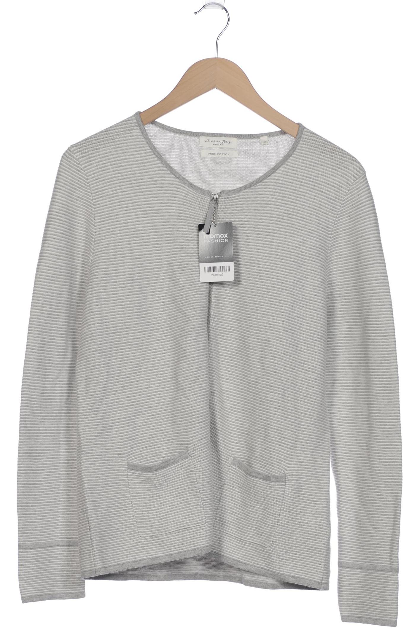 

Christian Berg Damen Strickjacke, grau, Gr. 40