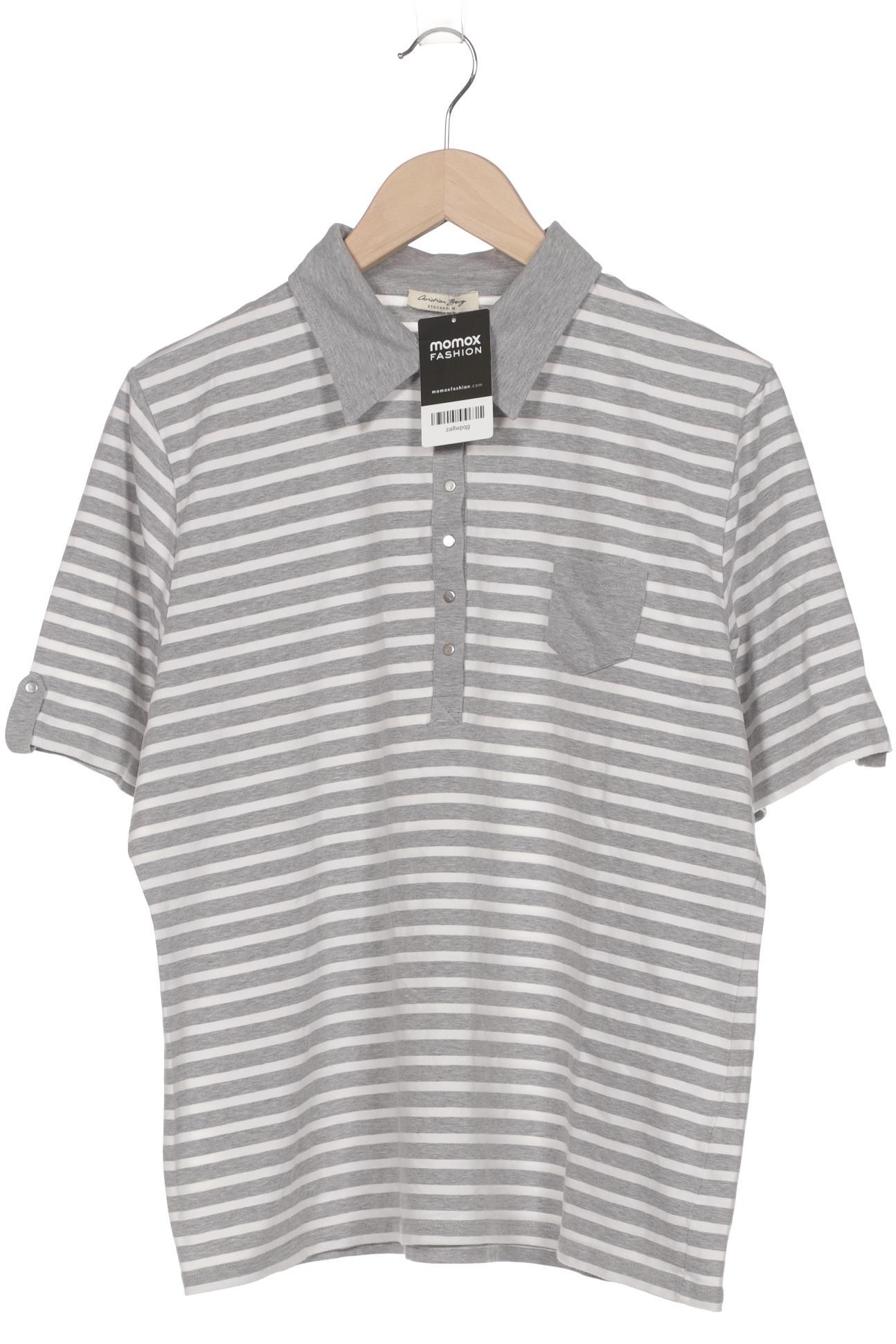 

Christian Berg Damen Poloshirt, grau, Gr. 48