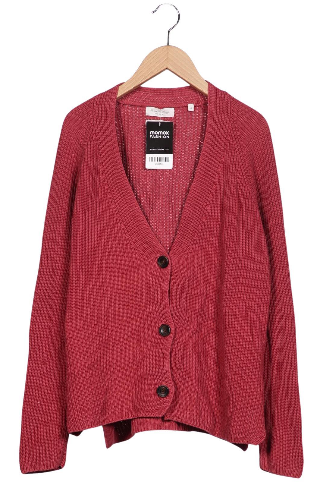 

Christian Berg Damen Strickjacke, rot, Gr. 38