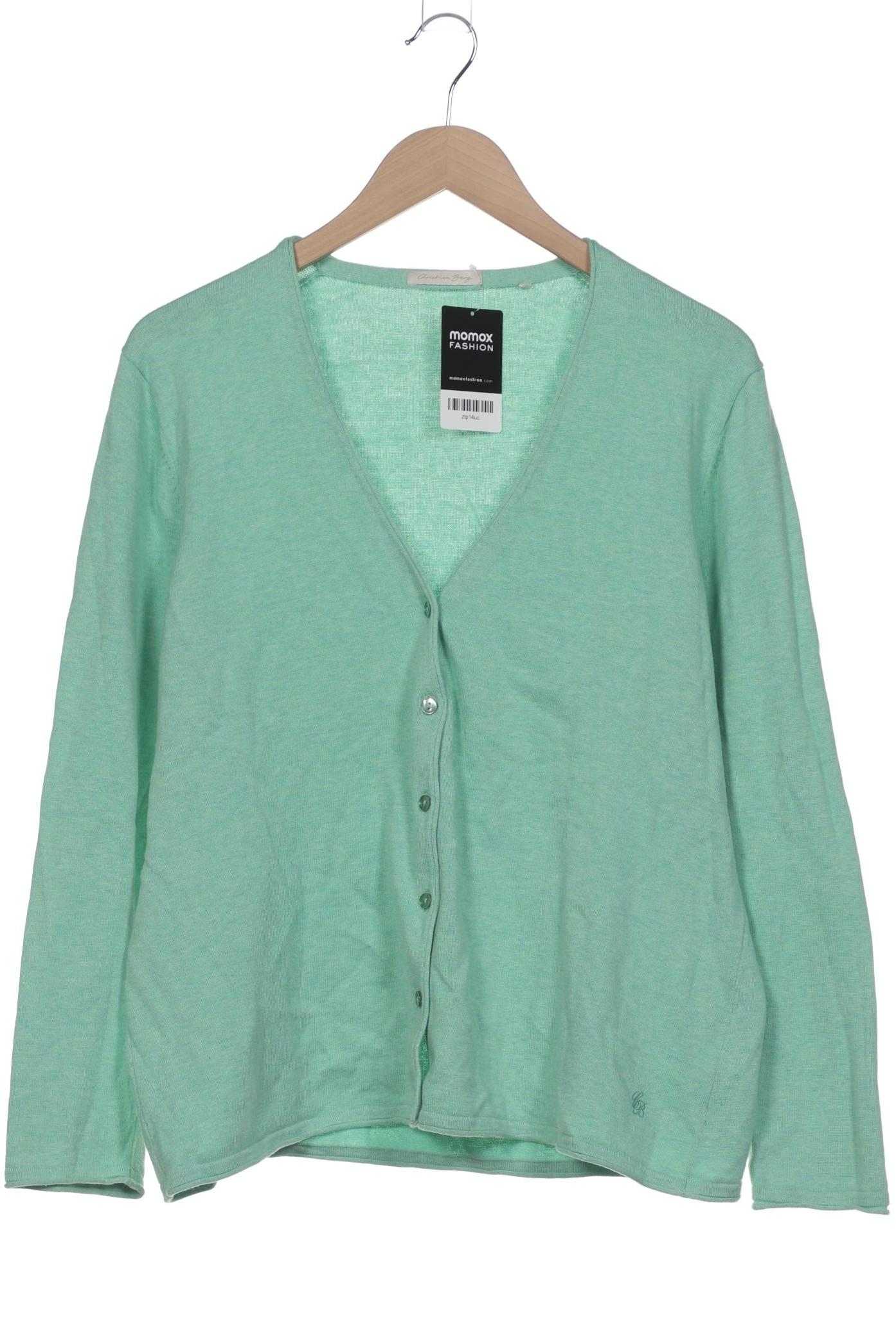 

Christian Berg Damen Strickjacke, grün, Gr. 48