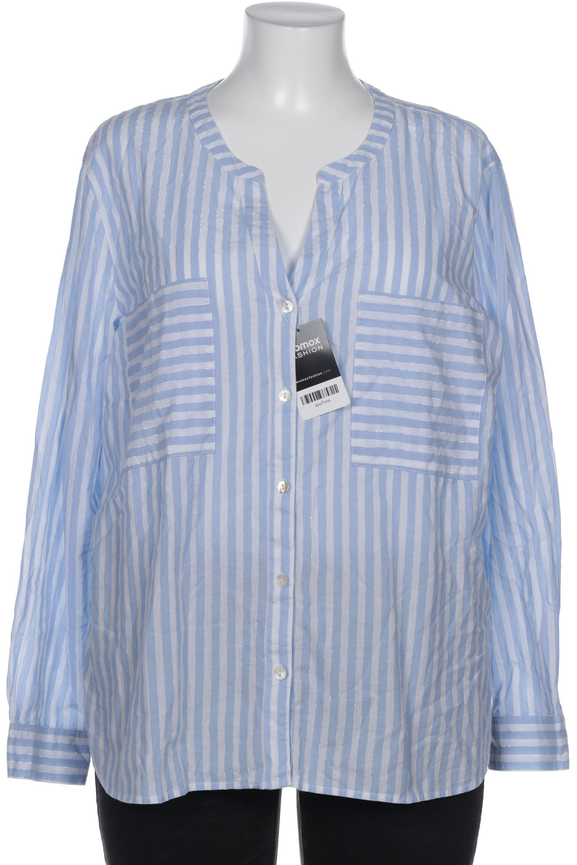 

Christian Berg Damen Bluse, blau, Gr. 48