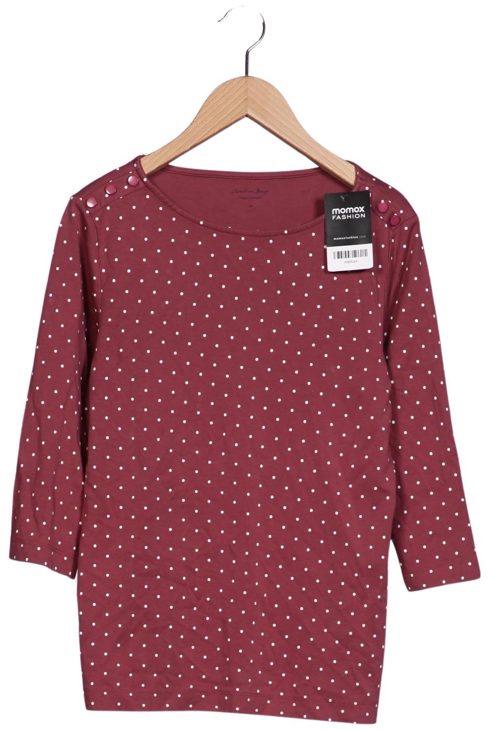 

Christian Berg Damen Langarmshirt, bordeaux, Gr. 38