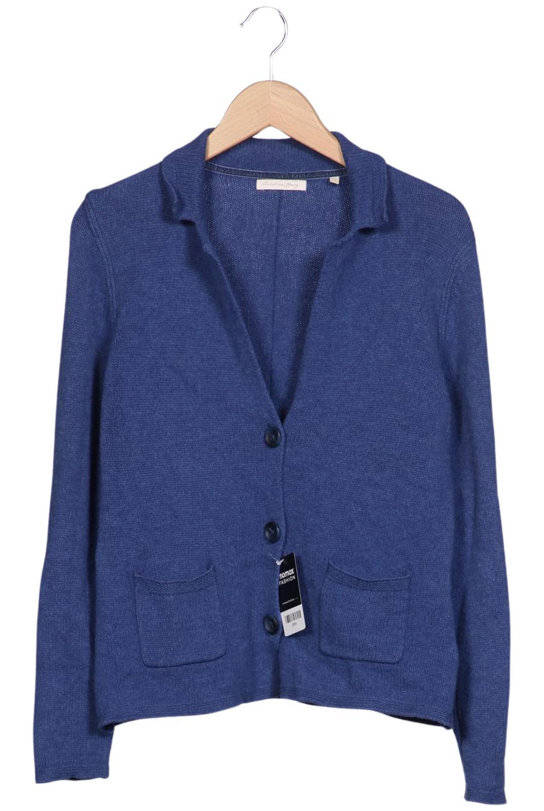 

Christian Berg Damen Strickjacke, blau, Gr. 38