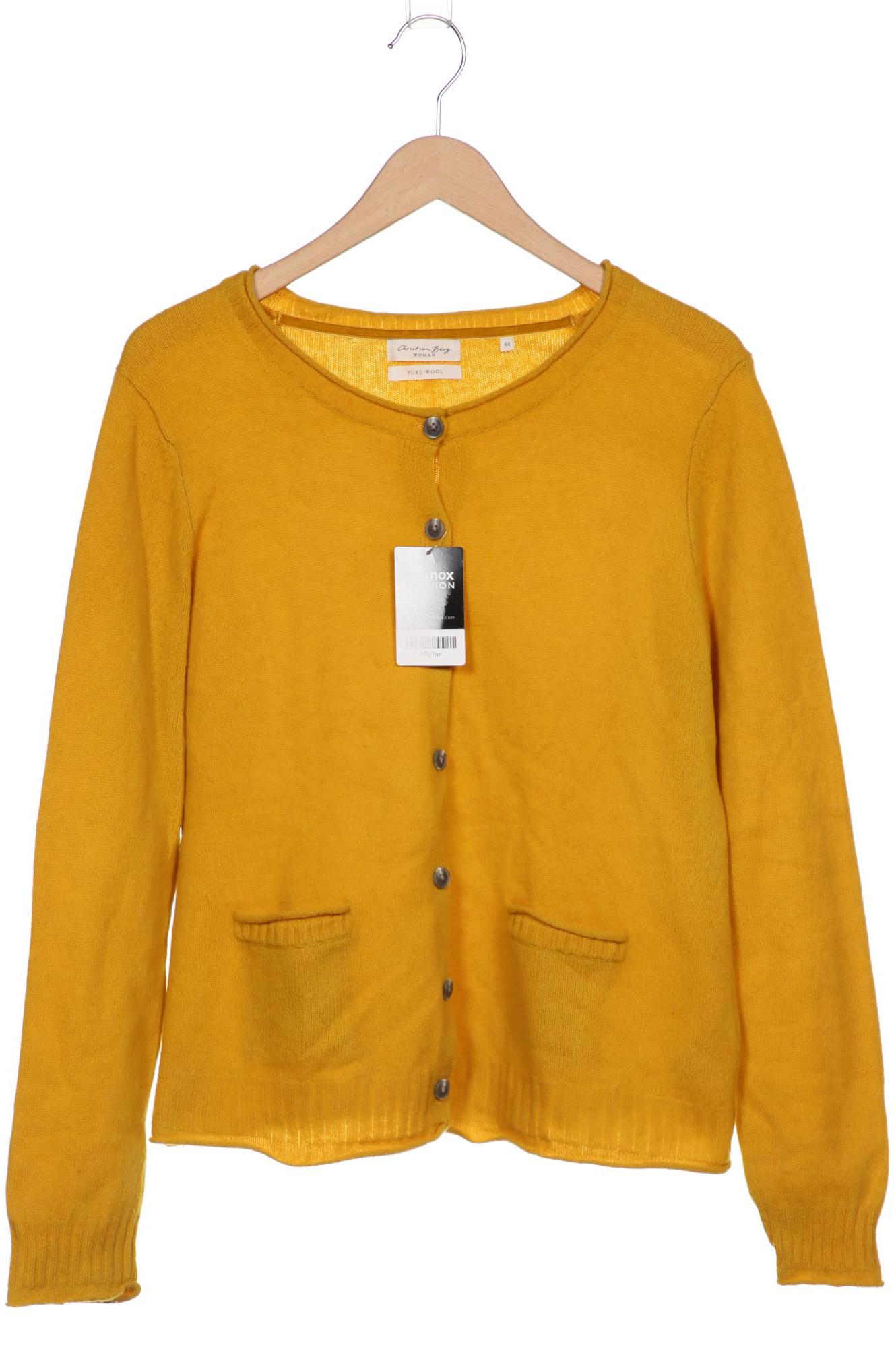 

Christian Berg Damen Strickjacke, gelb