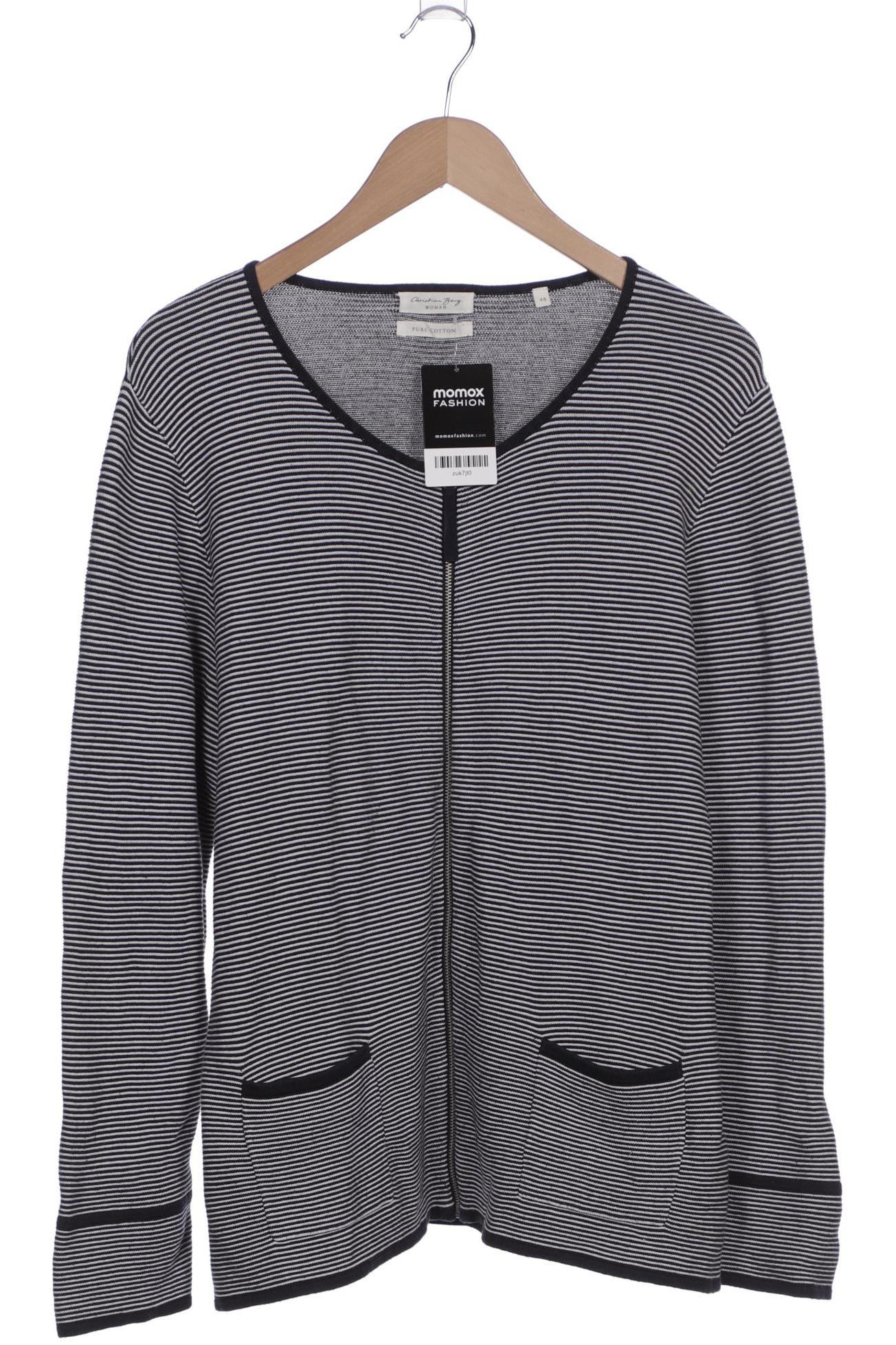 

Christian Berg Damen Strickjacke, schwarz, Gr. 48
