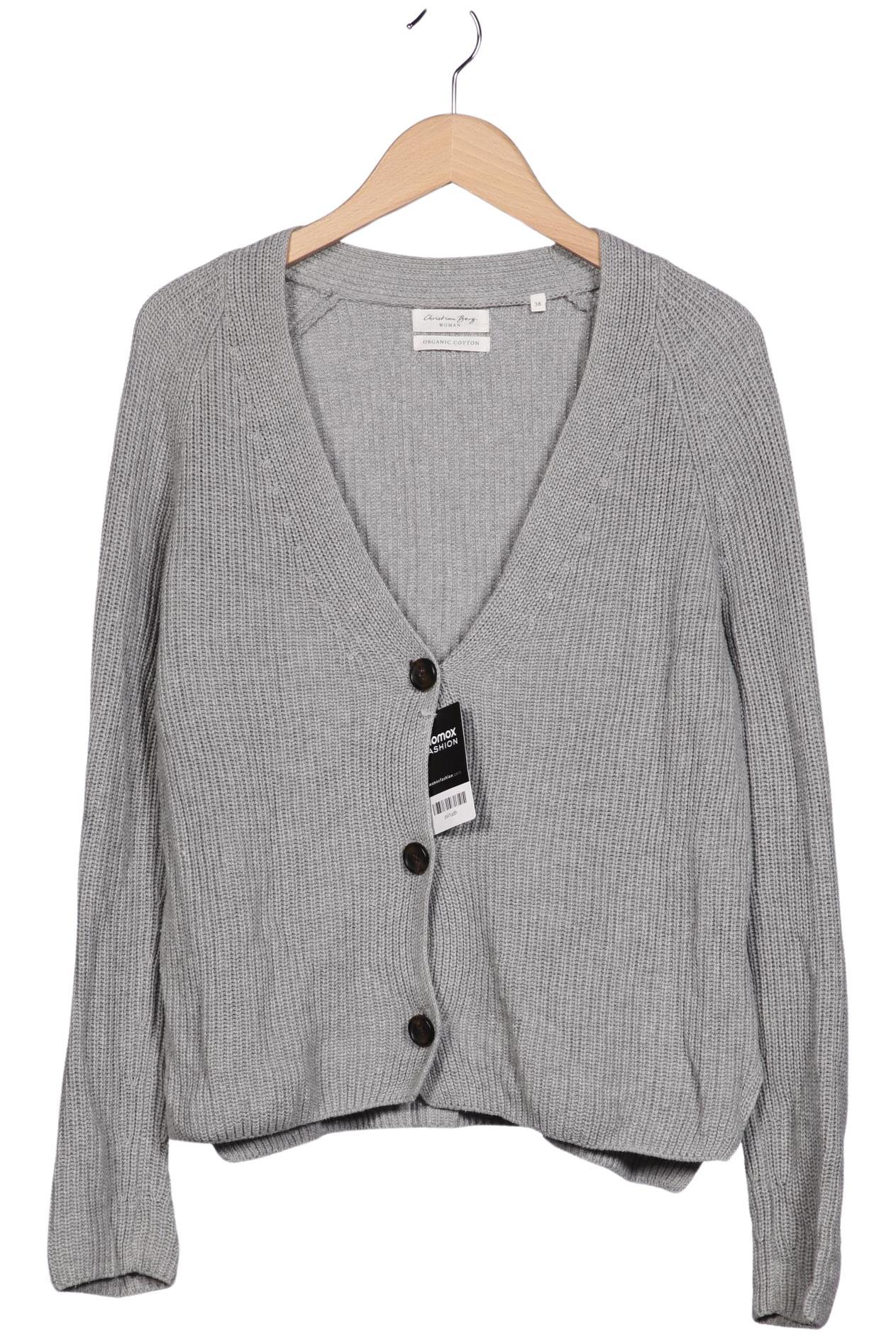 

Christian Berg Damen Strickjacke, grau, Gr. 38