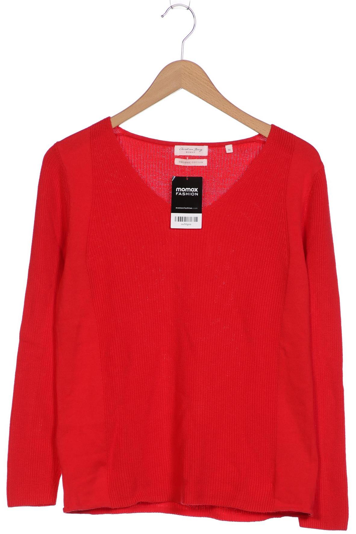 

Christian Berg Damen Pullover, rot, Gr. 36