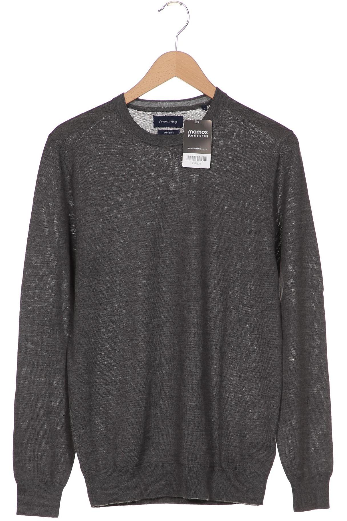 

Christian Berg Herren Pullover, grau