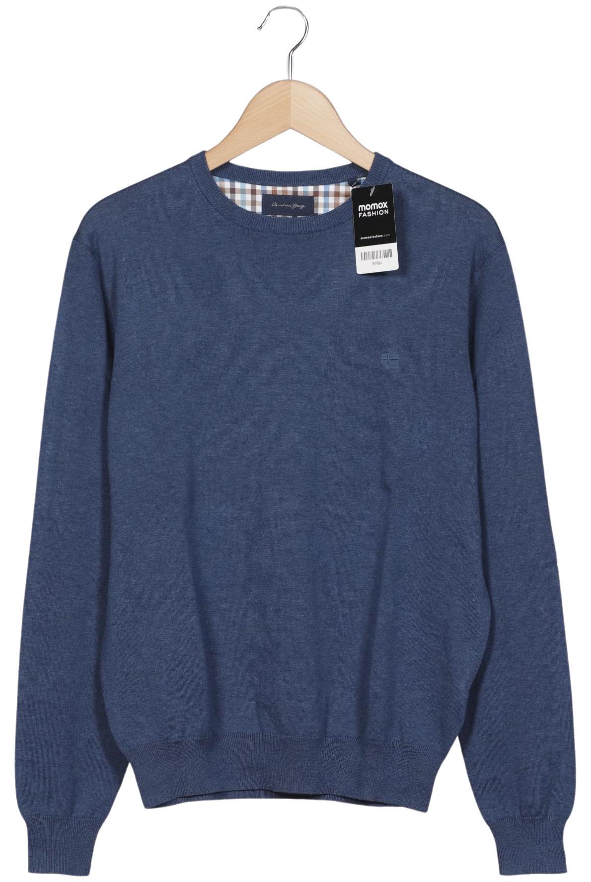 

Christian Berg Herren Pullover, blau, Gr. 46