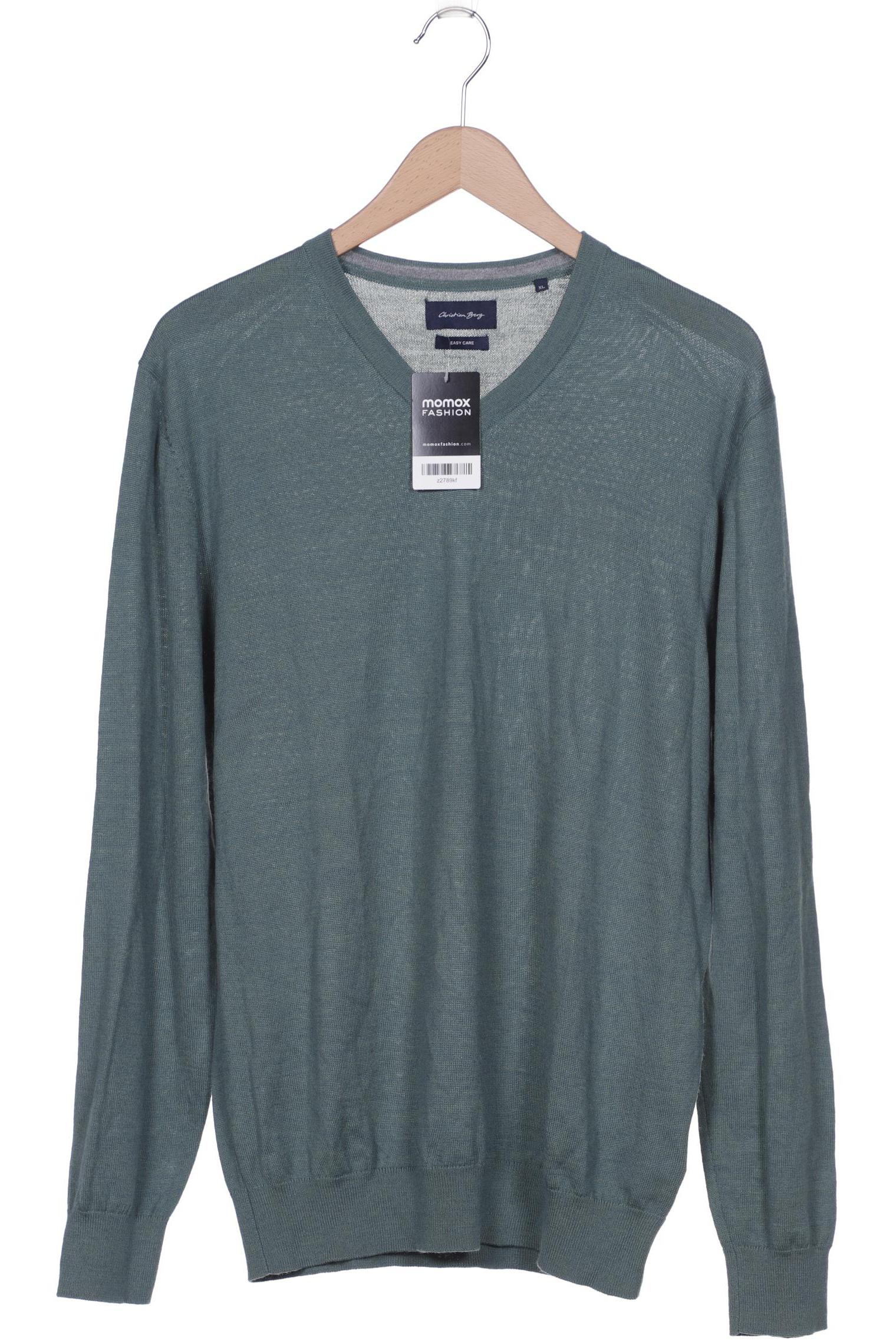 

Christian Berg Herren Pullover, türkis, Gr. 54