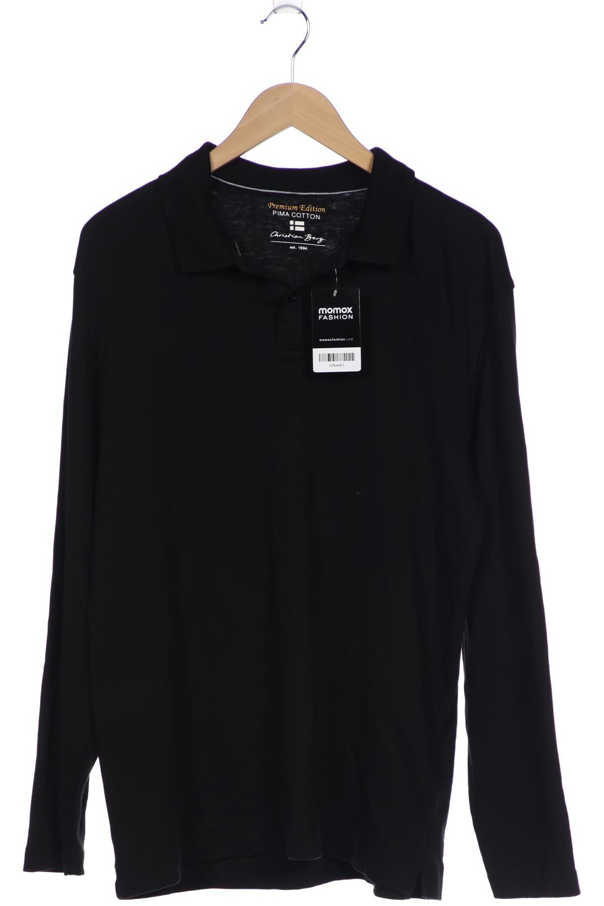 

Christian Berg Herren Poloshirt, schwarz