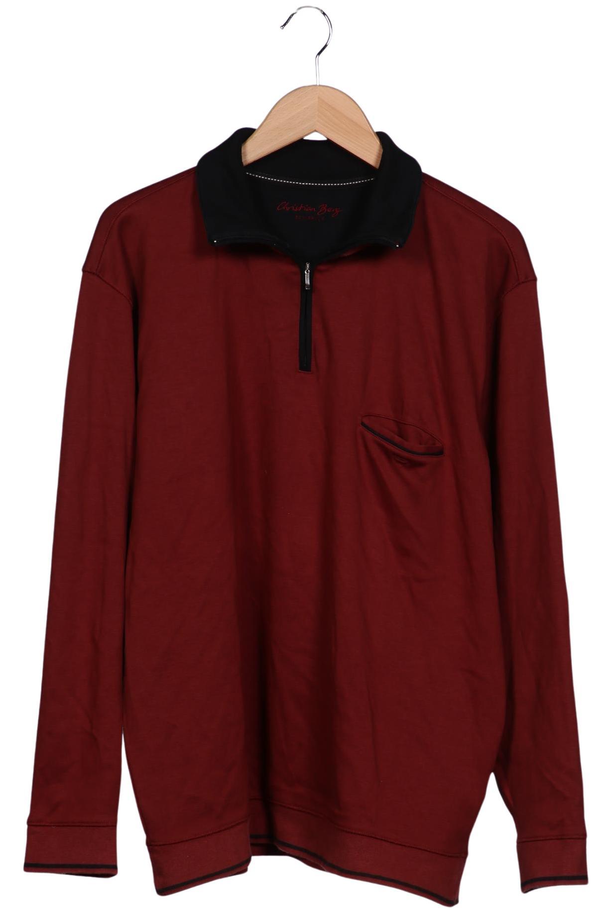 

Christian Berg Herren Sweatshirt, bordeaux, Gr. 58