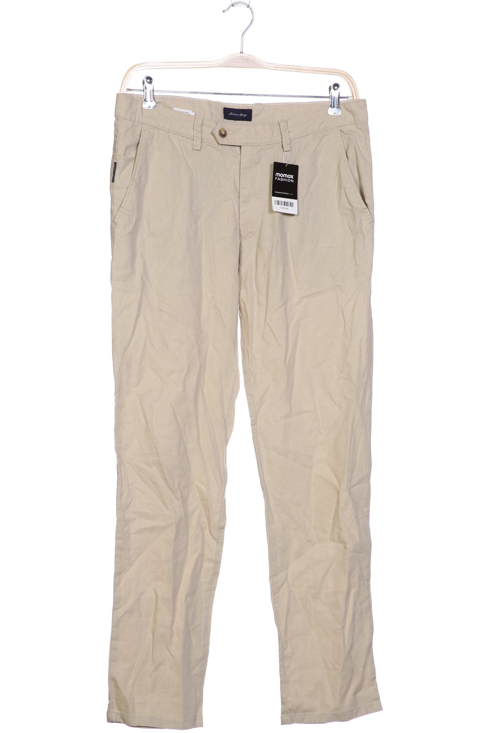 

Christian Berg Herren Stoffhose, beige