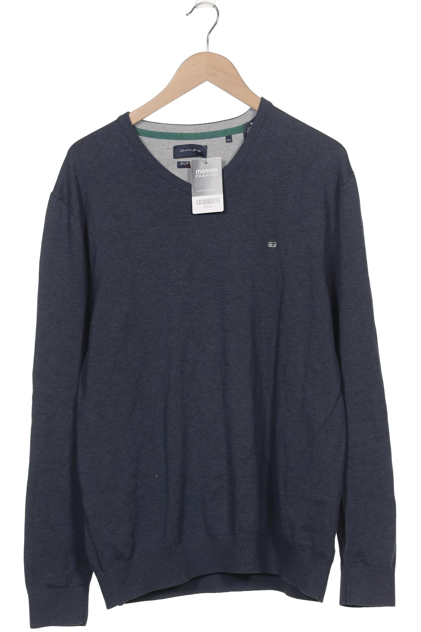 Thumbnail - Christian Berg Herren Pullover, marineblau, Gr. 56