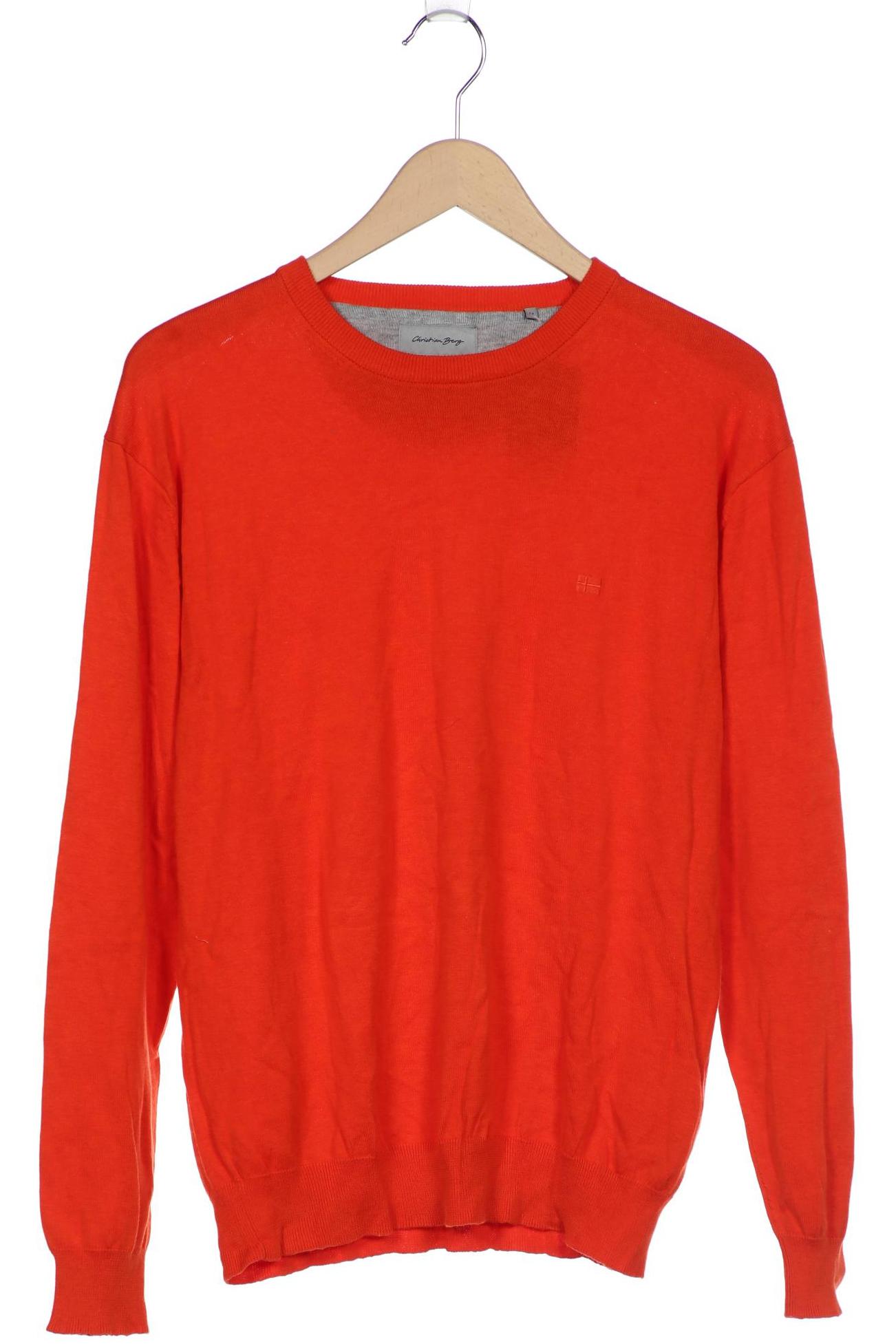 

Christian Berg Herren Pullover, orange