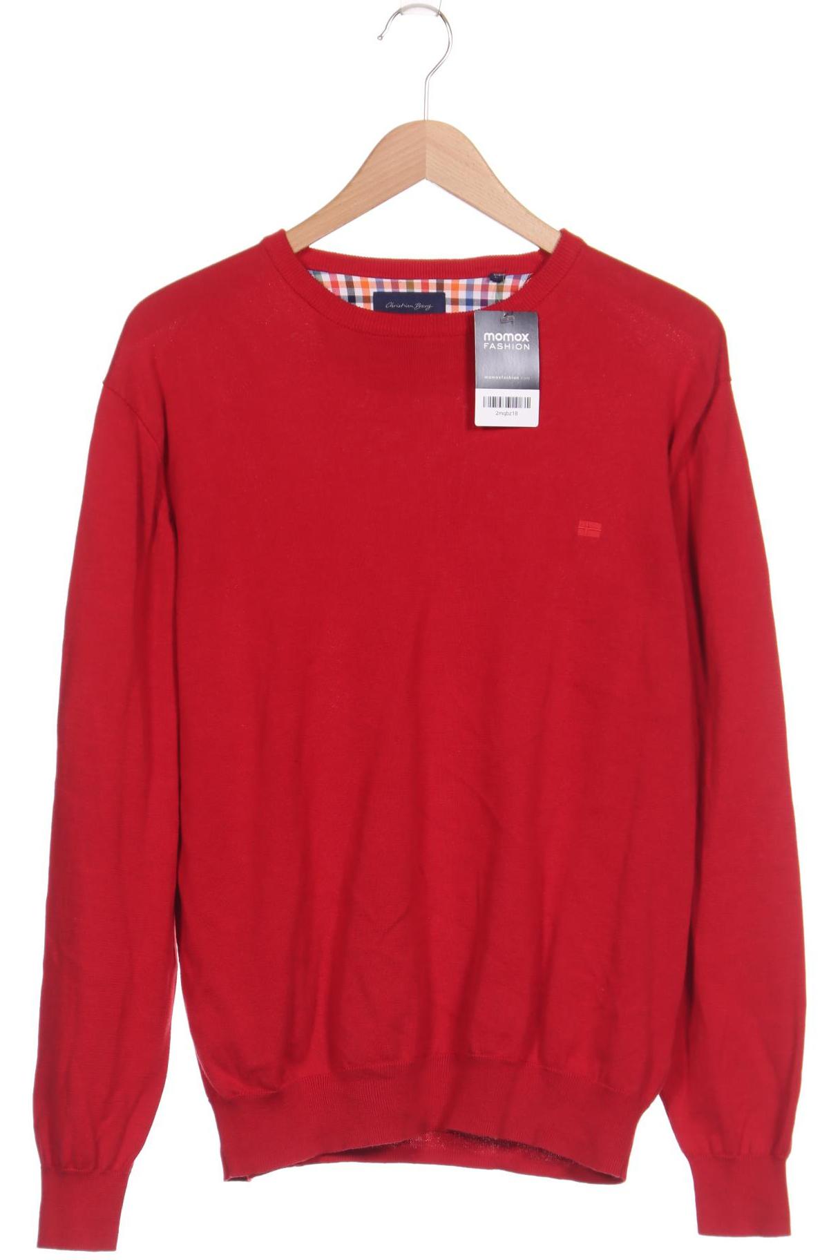 

Christian Berg Herren Pullover, rot, Gr. 52