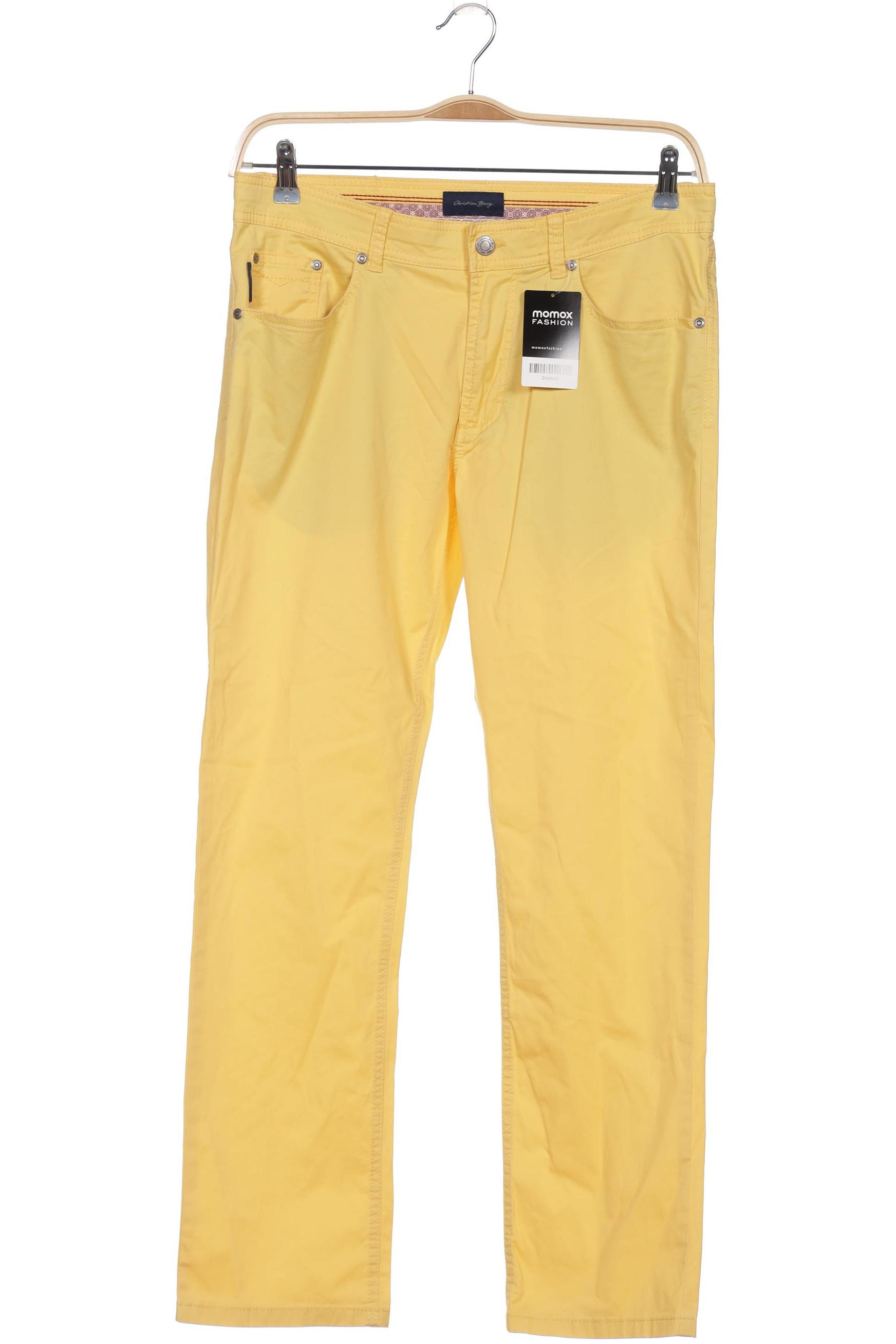 

Christian Berg Herren Stoffhose, gelb, Gr. 33