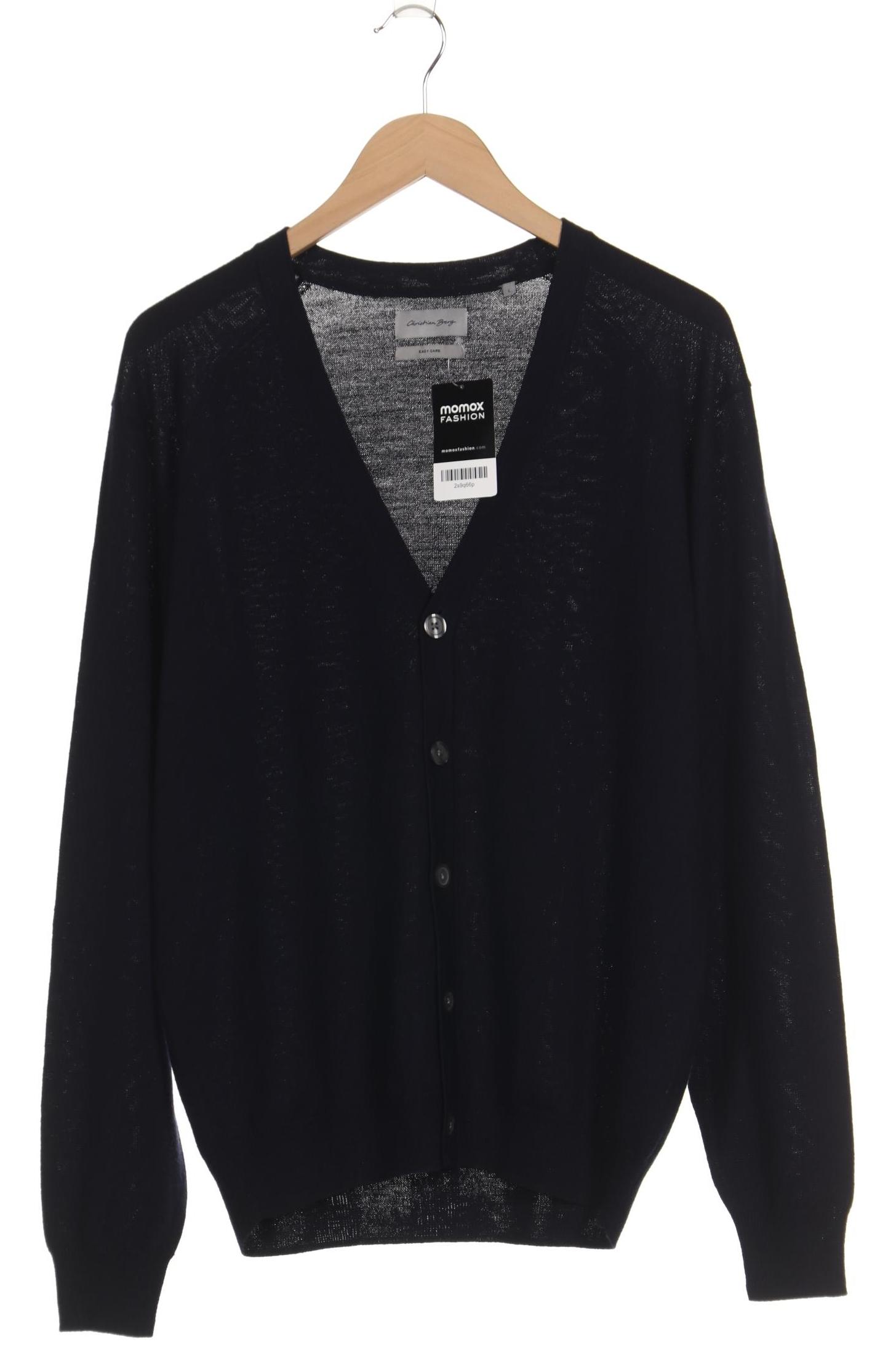 

Christian Berg Herren Strickjacke, marineblau, Gr. 52