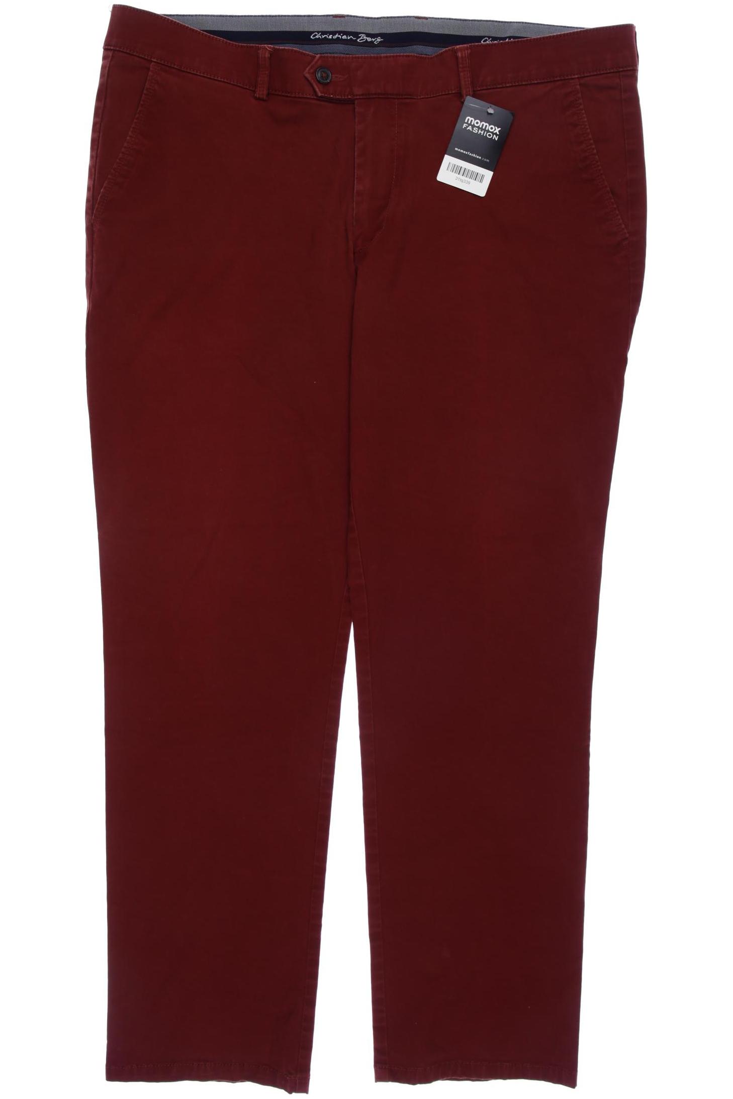 

Christian Berg Herren Stoffhose, rot
