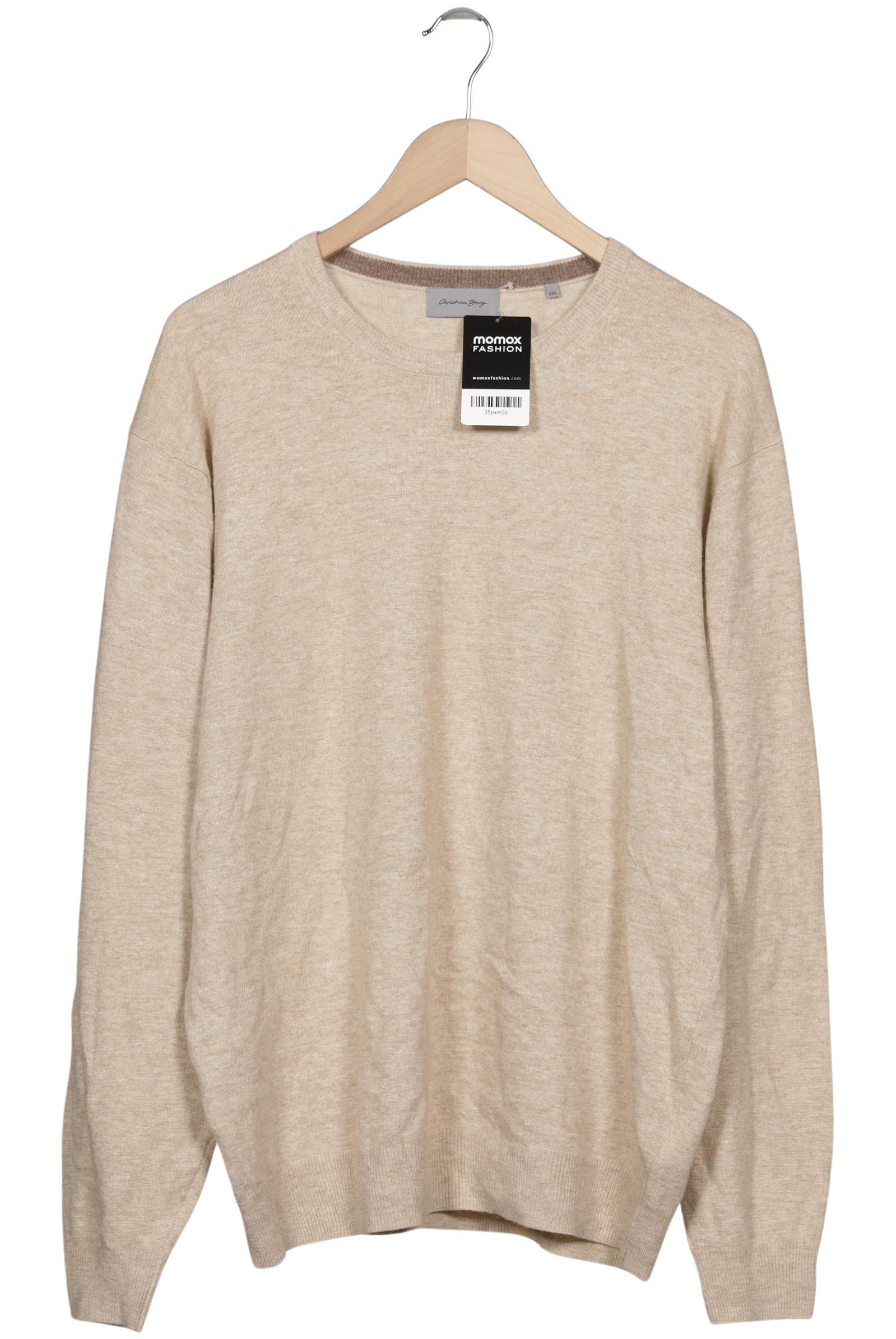 

Christian Berg Herren Pullover, beige, Gr. 56