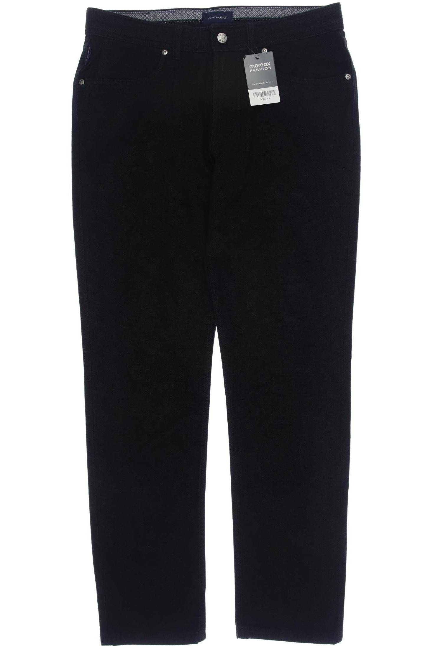 

Christian Berg Herren Stoffhose, schwarz, Gr. 33