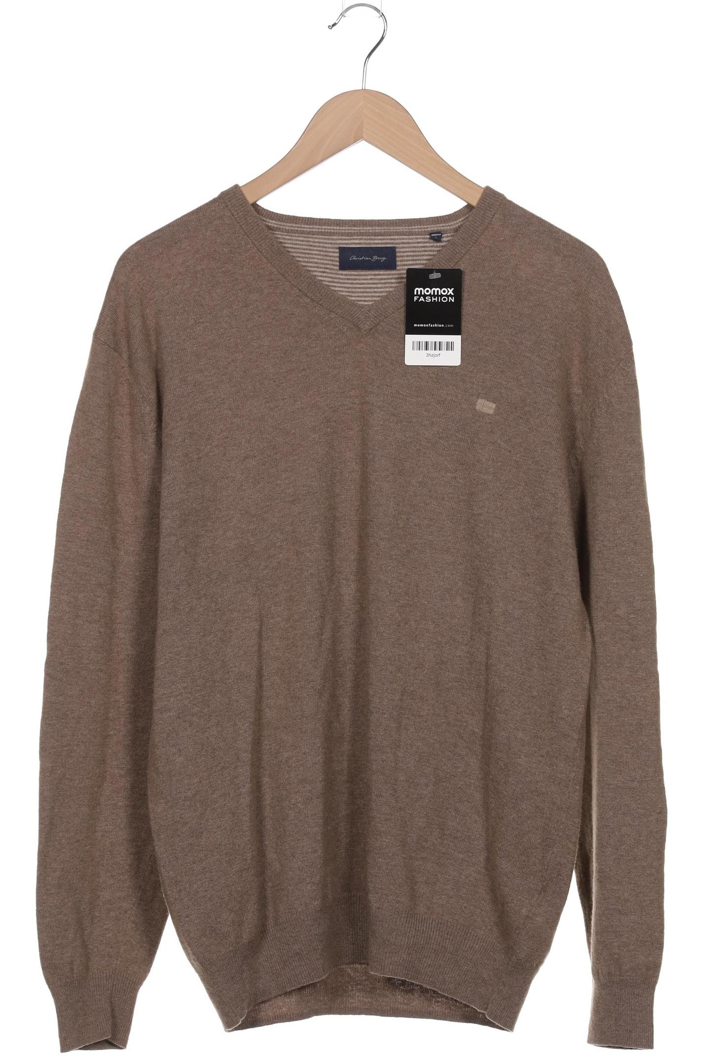 

Christian Berg Herren Pullover, braun, Gr. 52