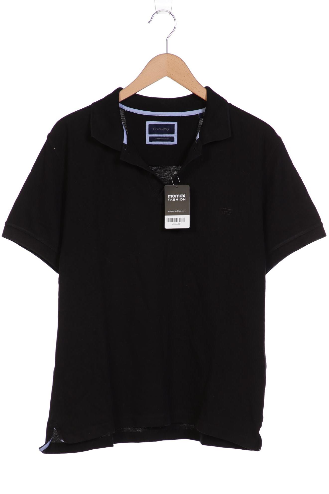 

Christian Berg Herren Poloshirt, schwarz, Gr. 48