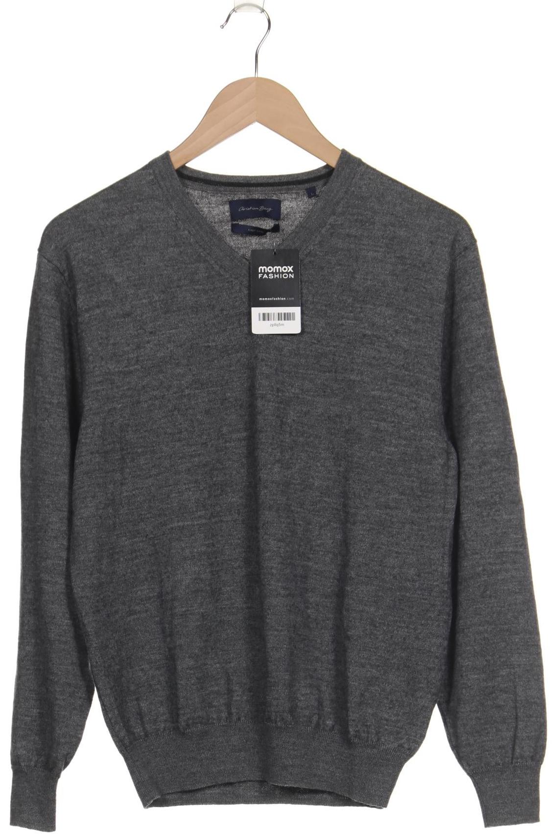 

Christian Berg Herren Pullover, grau, Gr. 52