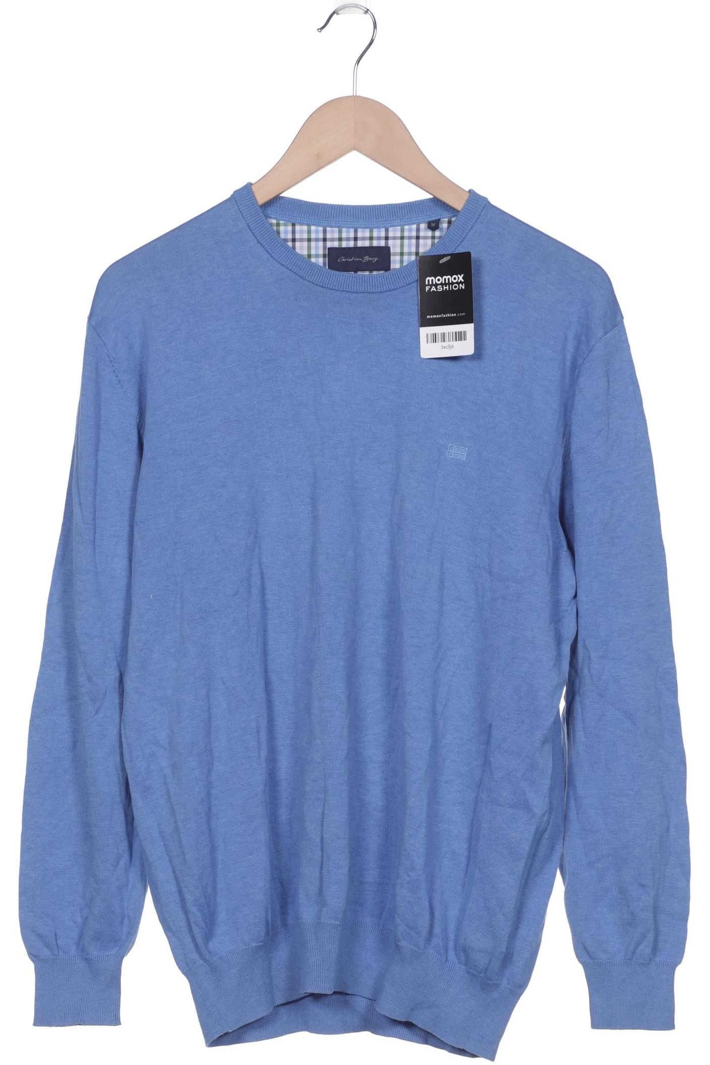 

Christian Berg Herren Pullover, blau