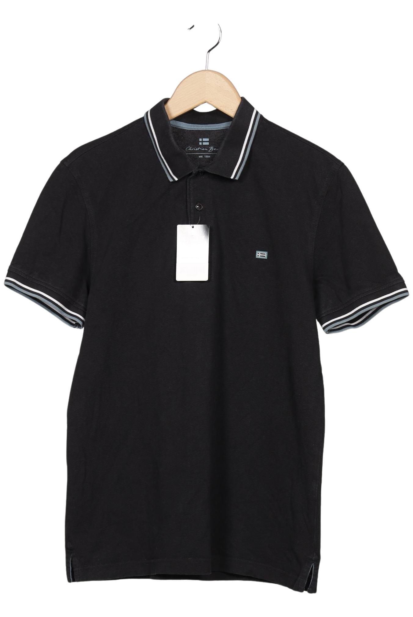 

Christian Berg Herren Poloshirt, schwarz, Gr. 48