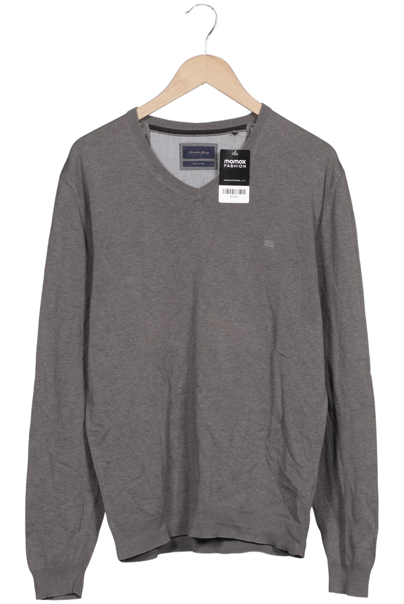 

Christian Berg Herren Pullover, grau, Gr. 52