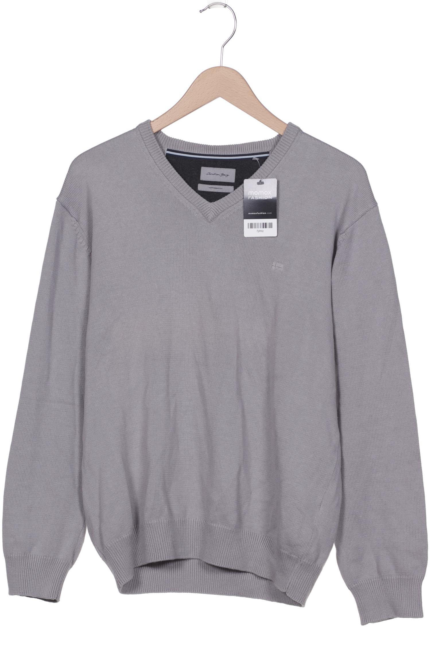 

Christian Berg Herren Pullover, grau