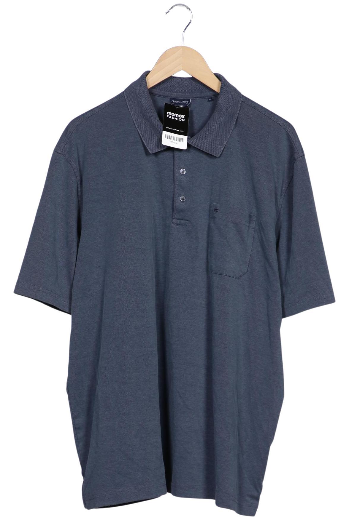 

Christian Berg Herren Poloshirt, blau, Gr. 58