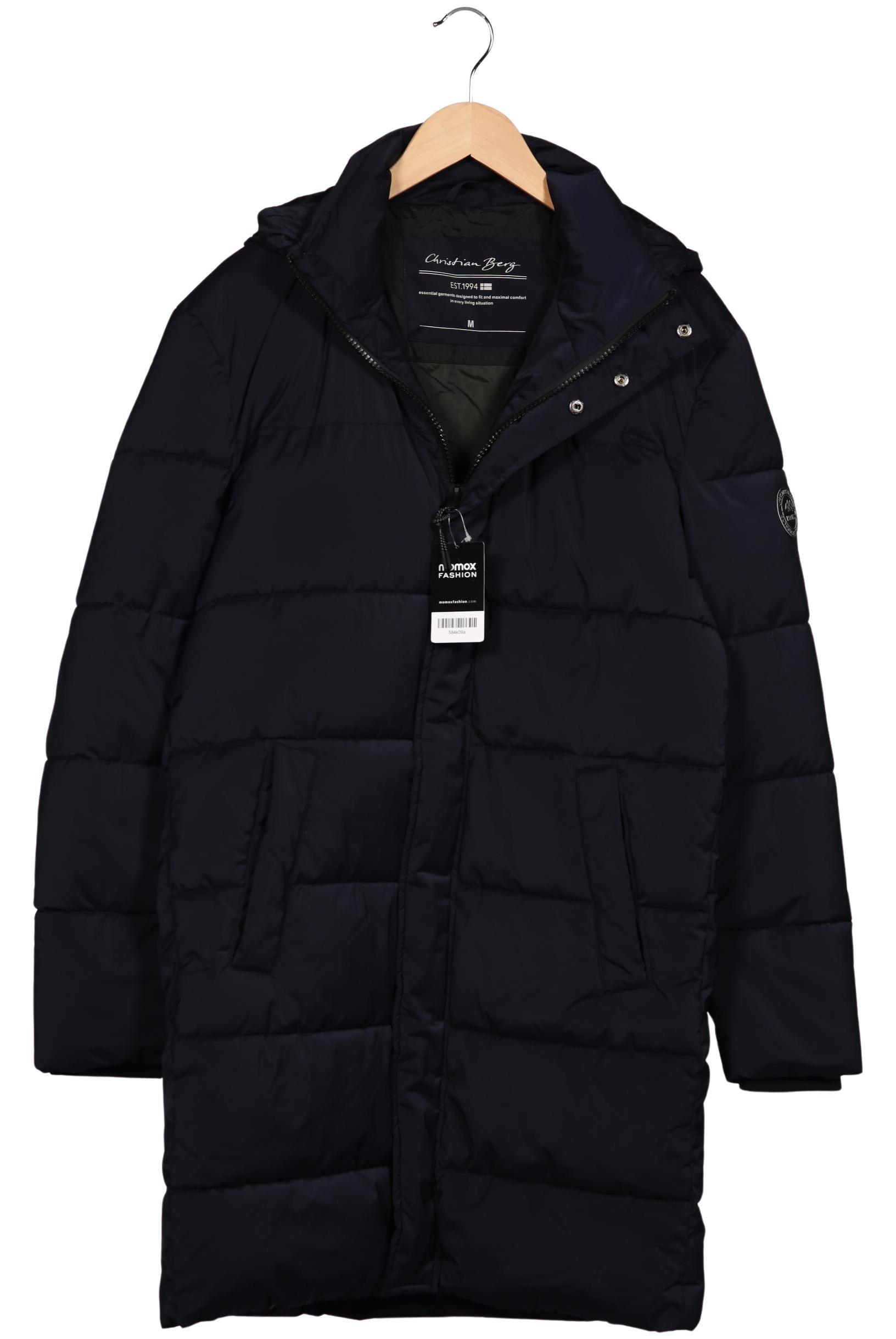 

Christian Berg Herren Mantel, marineblau, Gr. 48