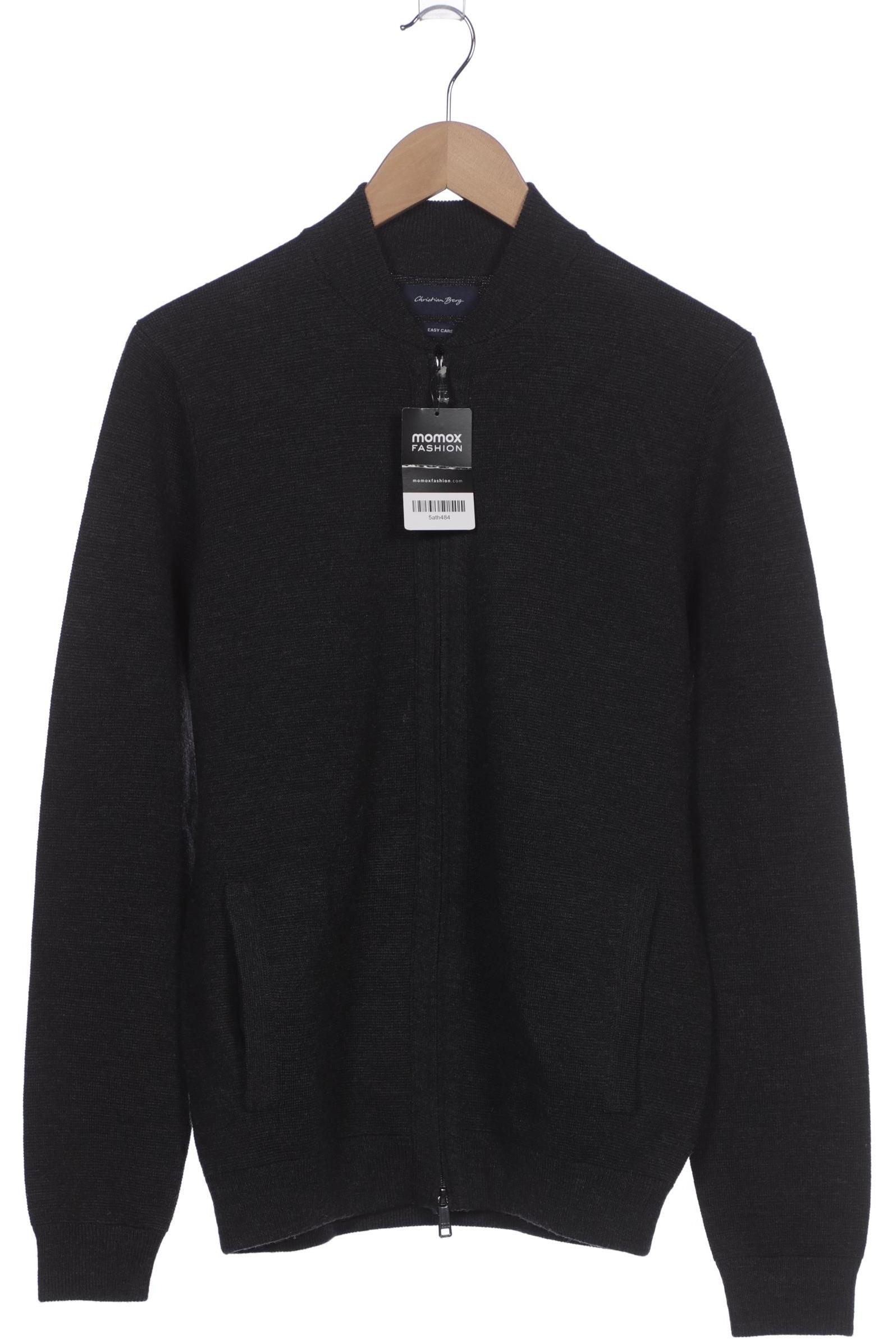 

Christian Berg Herren Strickjacke, grau, Gr. 46