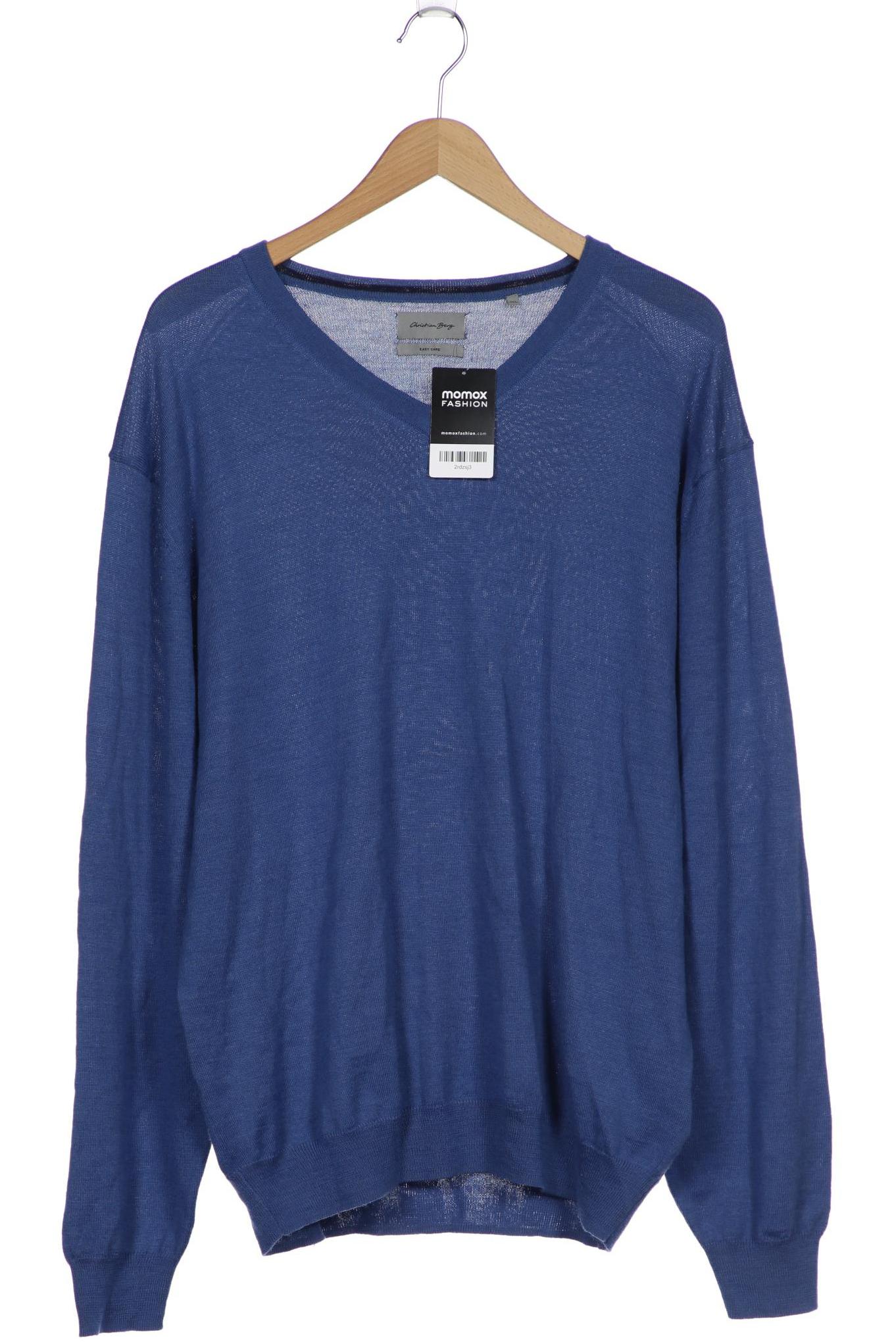 

Christian Berg Herren Pullover, blau, Gr. 58