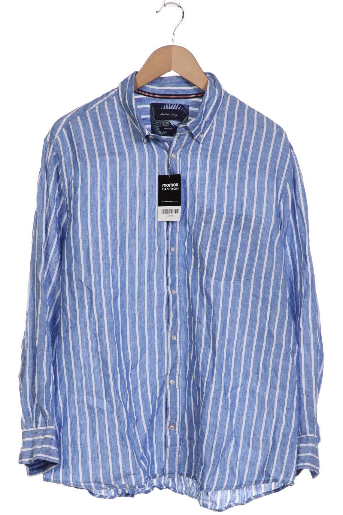 

Christian Berg Herren Hemd, blau, Gr. 56