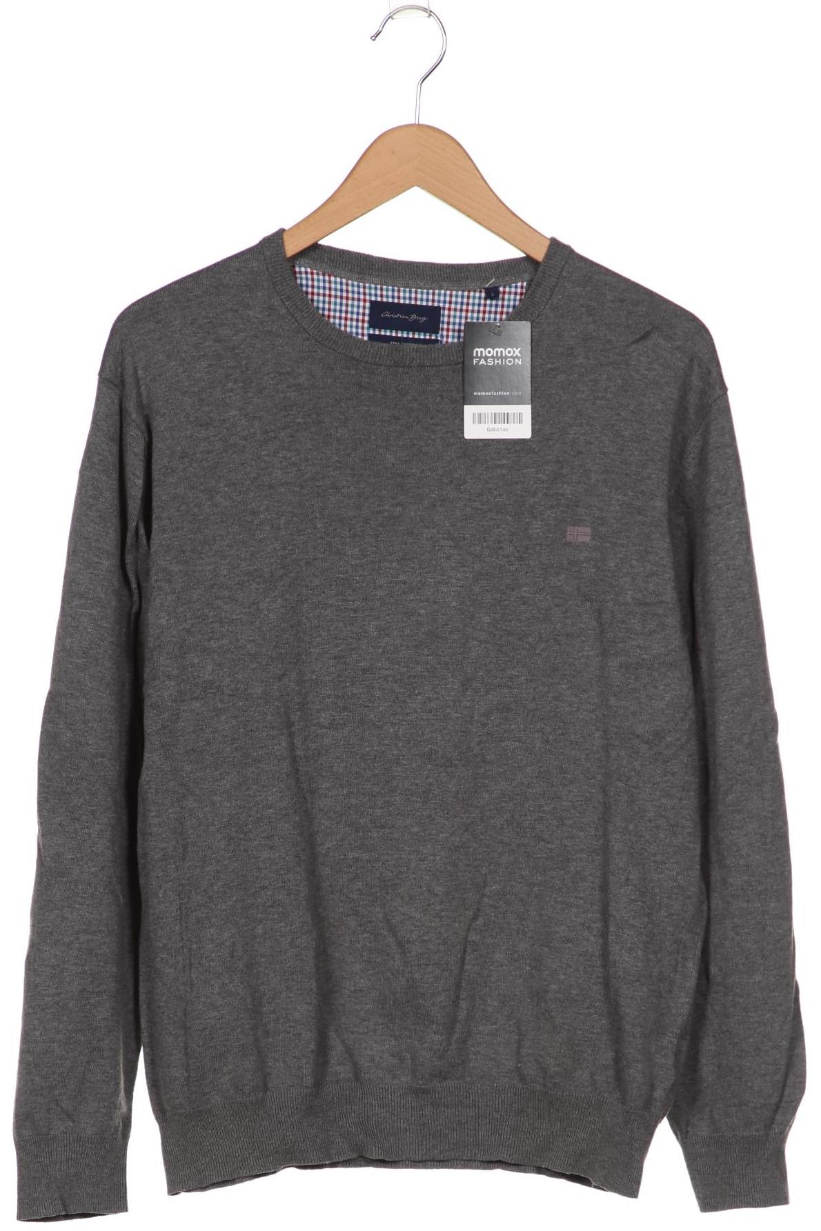 

Christian Berg Herren Pullover, grau