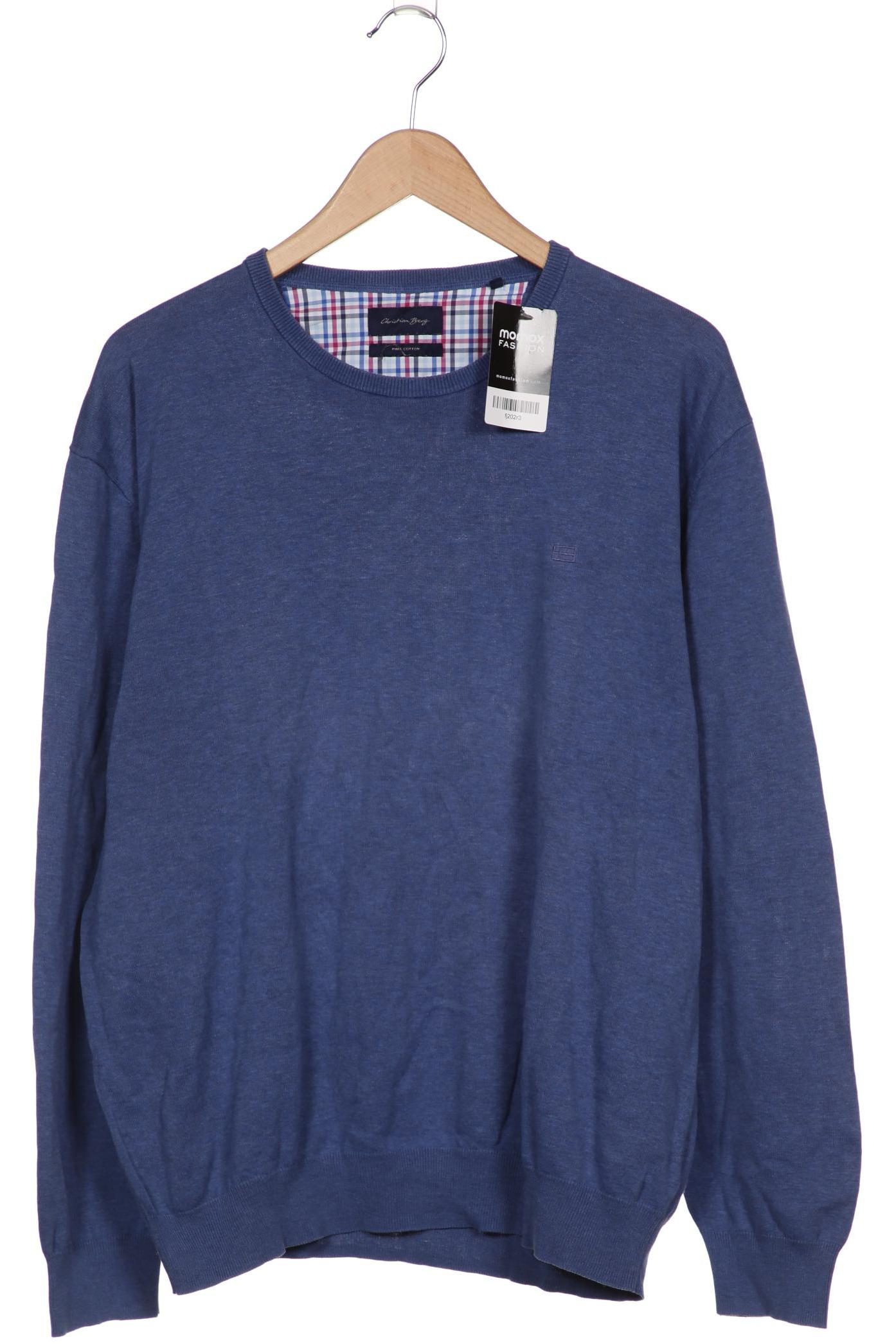 

Christian Berg Herren Pullover, blau