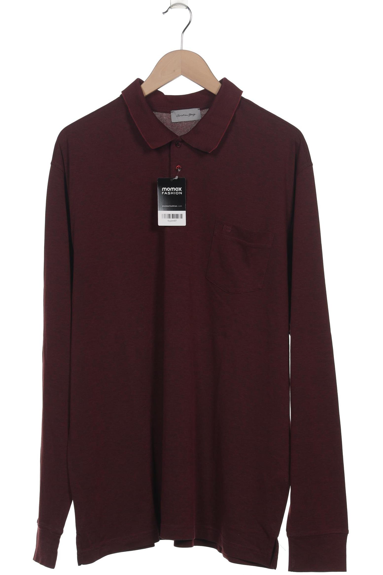 

Christian Berg Herren Poloshirt, bordeaux, Gr. 58