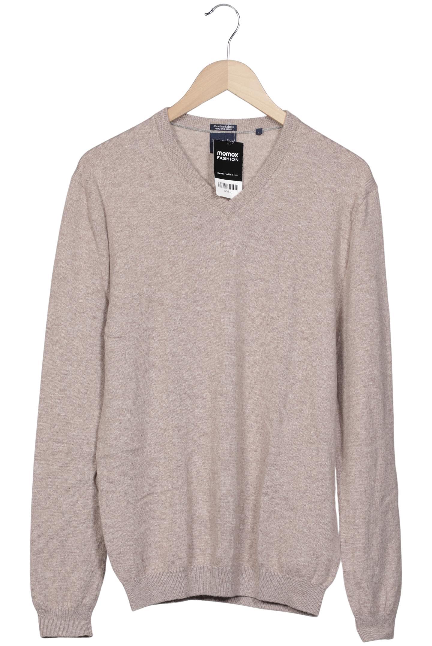 

Christian Berg Herren Pullover, beige, Gr. 52